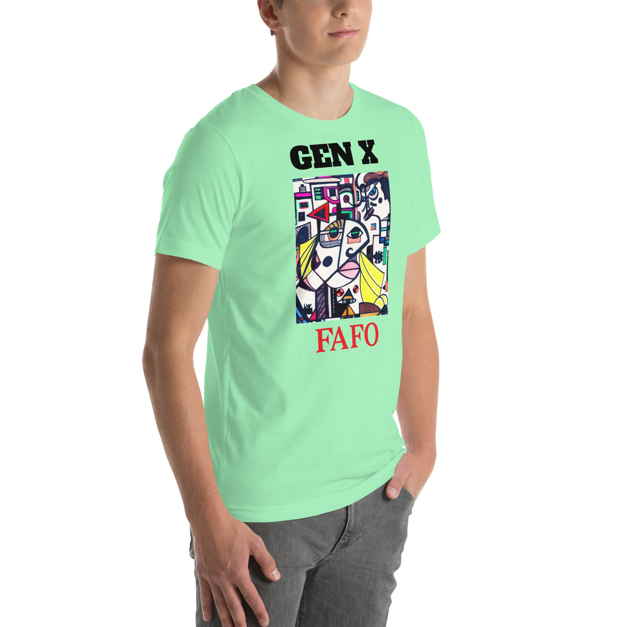 KW Gallery Wearable Art Tee 13 FAFO - Winter Sunshine Marketplace