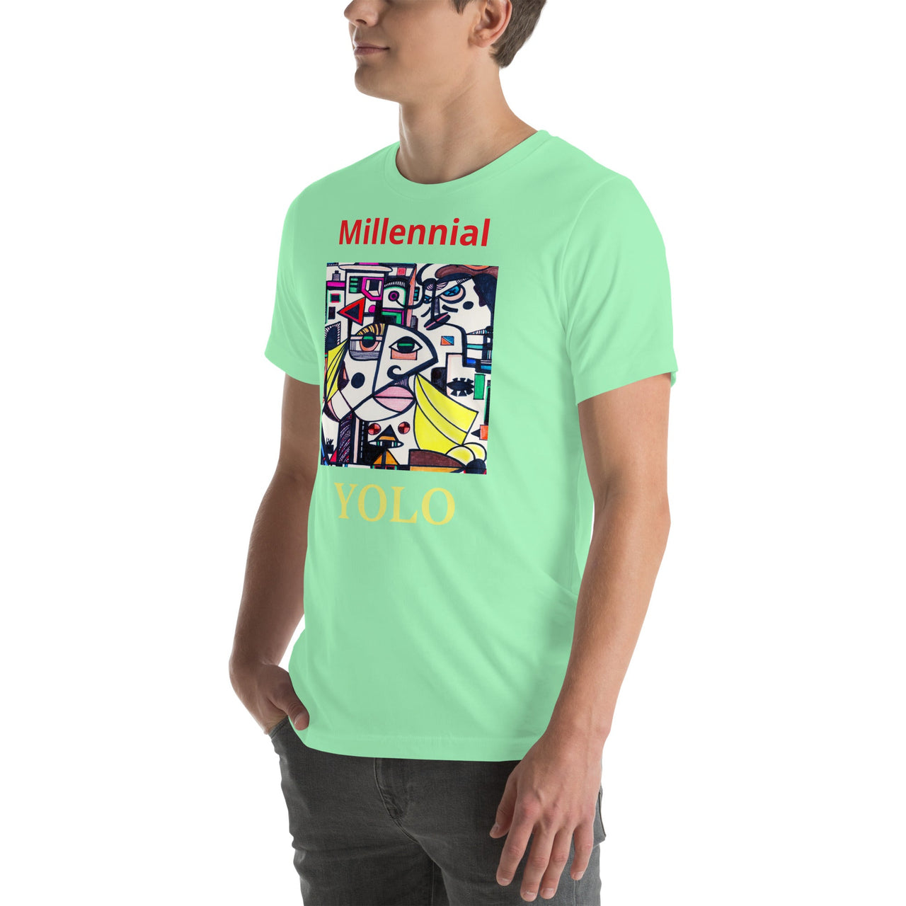 KW Gallery Wearable Art Tee 13 YOLO - Winter Sunshine Marketplace