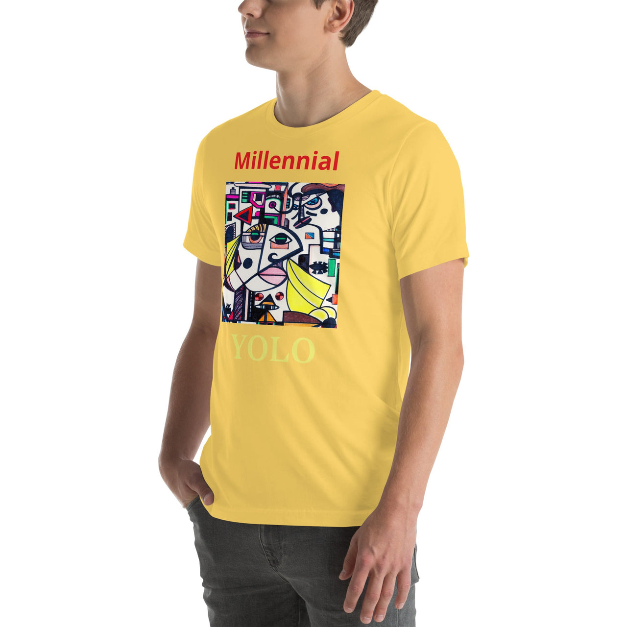 KW Gallery Wearable Art Tee 13 YOLO - Winter Sunshine Marketplace