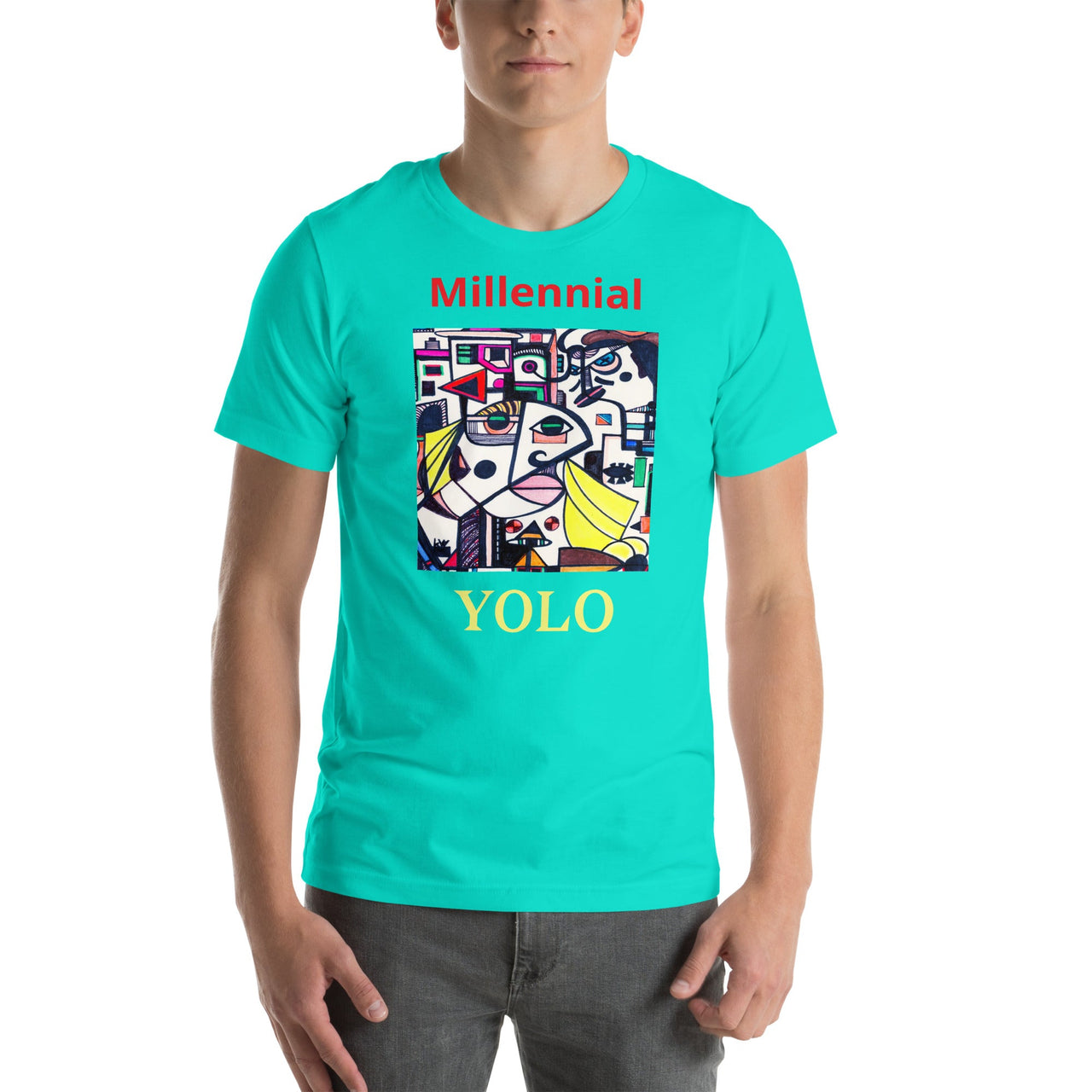 KW Gallery Wearable Art Tee 13 YOLO - Winter Sunshine Marketplace