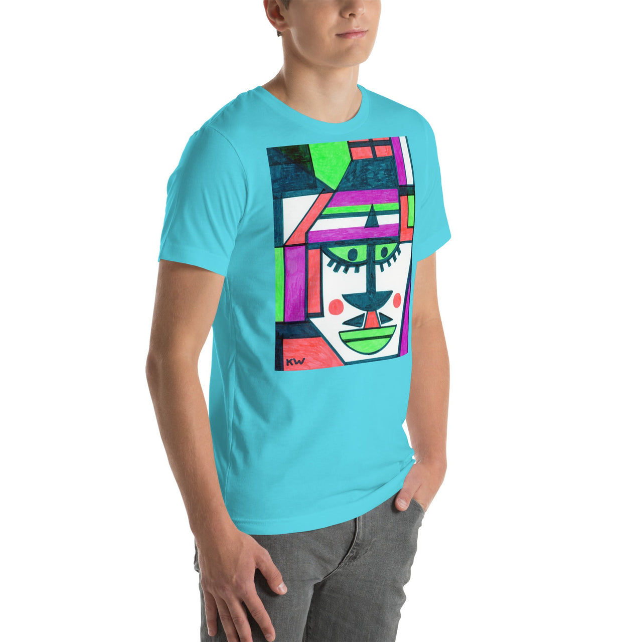 KW Gallery Wearable Art Tee 14 - Winter Sunshine Marketplace