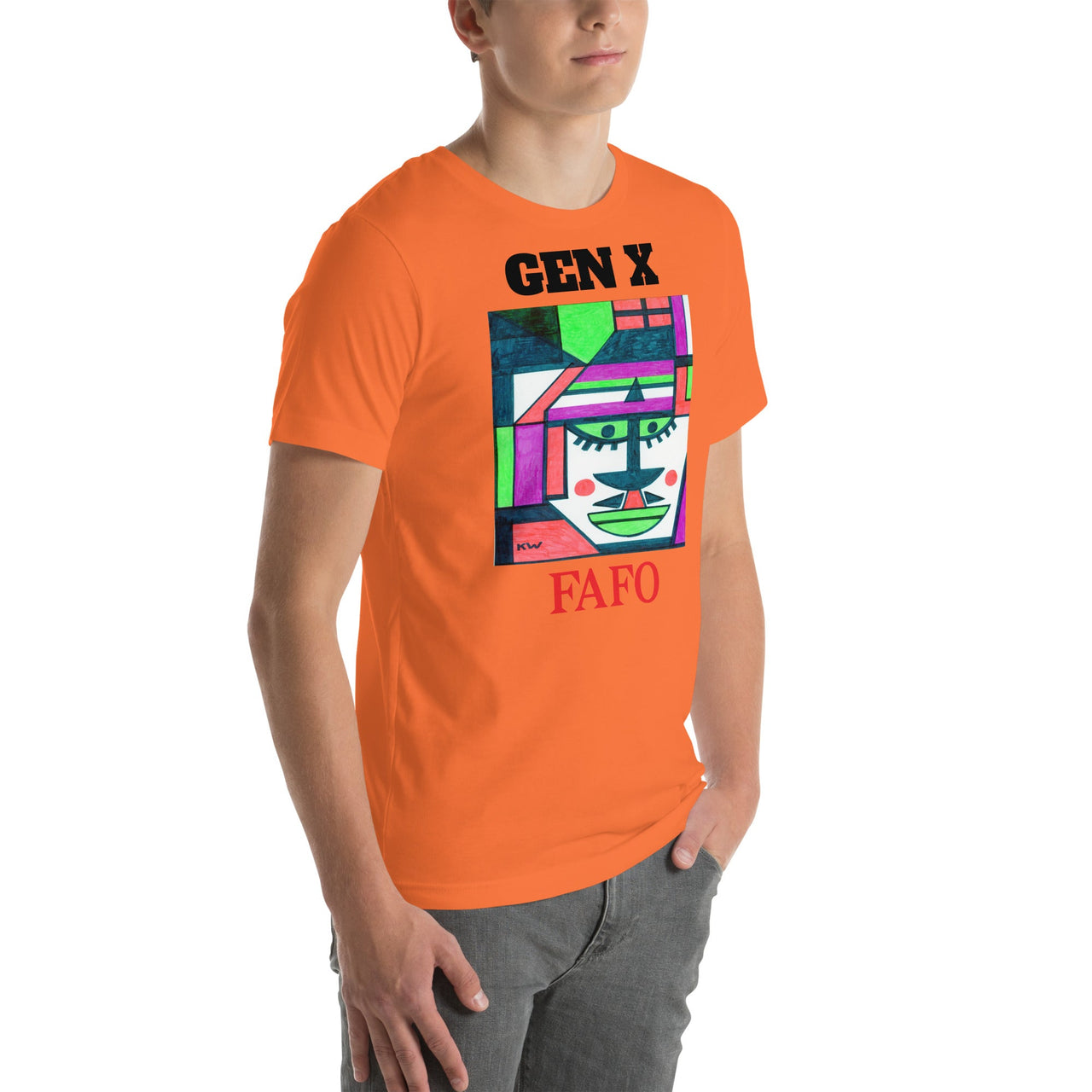 KW Gallery Wearable Art Tee 14 FAFO - Winter Sunshine Marketplace