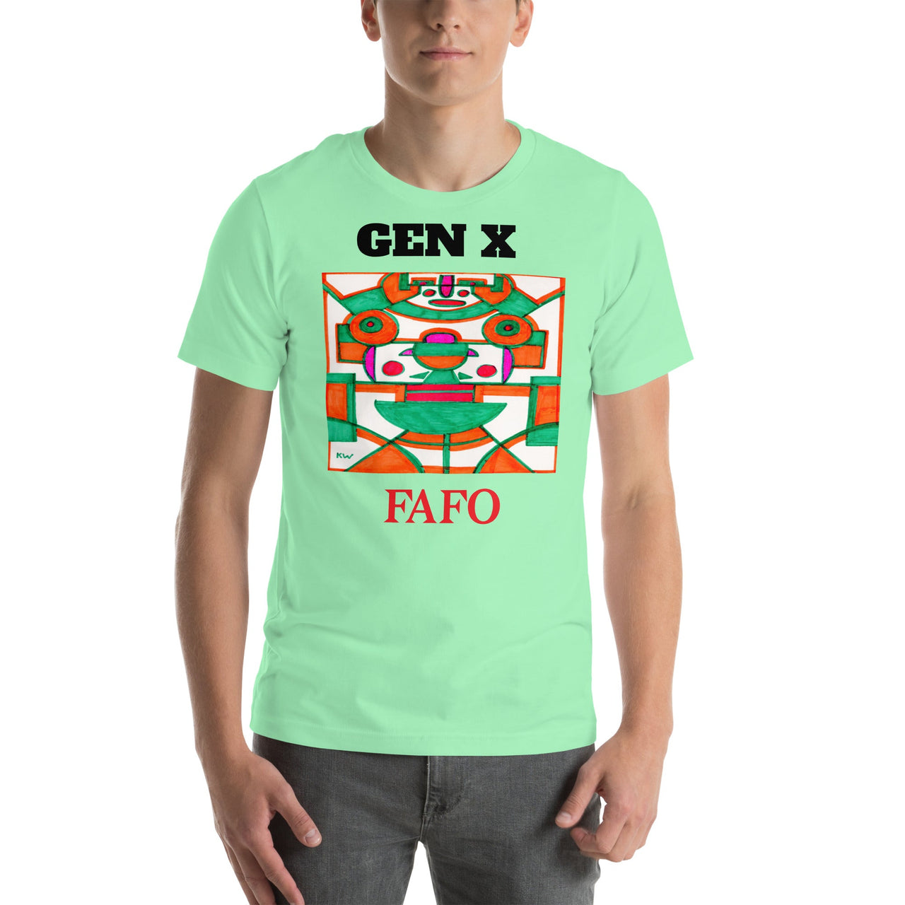 KW Gallery Wearable Art Tee 15 FAFO - Winter Sunshine Marketplace