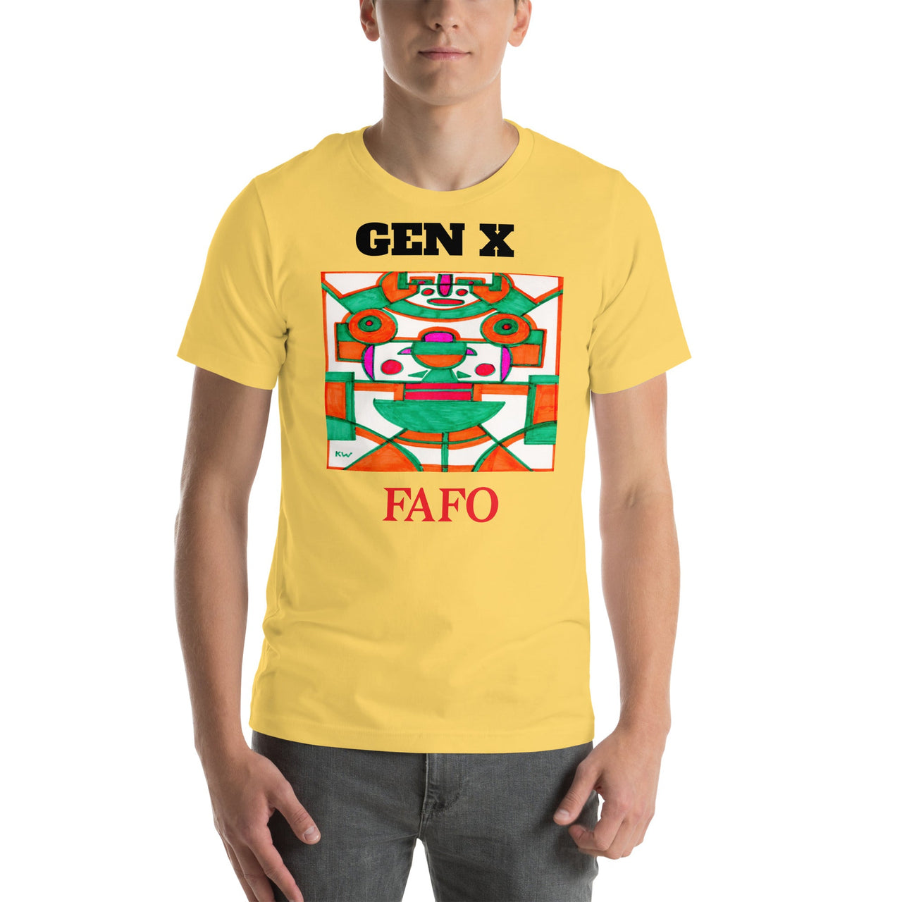 KW Gallery Wearable Art Tee 15 FAFO - Winter Sunshine Marketplace