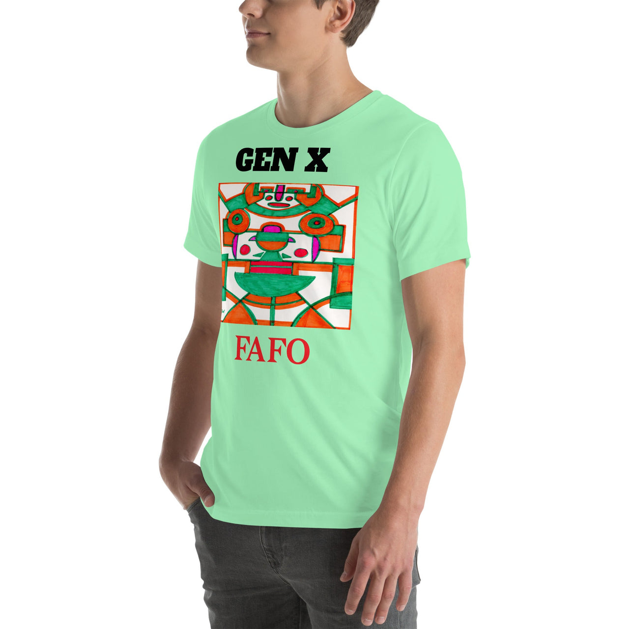 KW Gallery Wearable Art Tee 15 FAFO - Winter Sunshine Marketplace