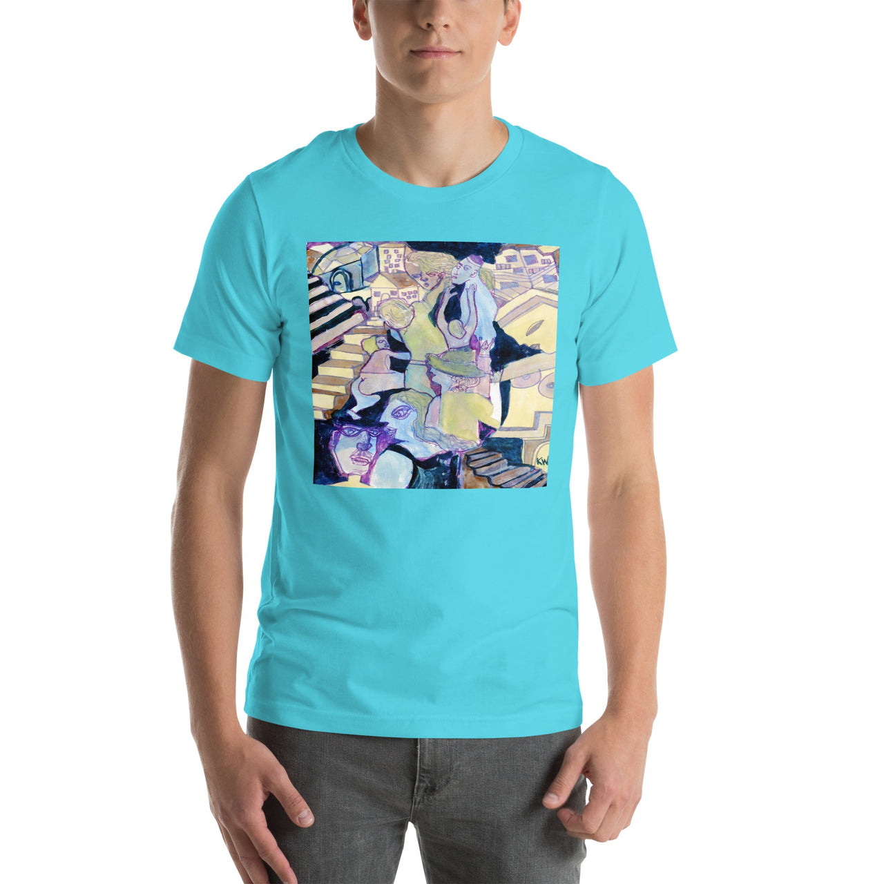 KW Gallery Wearable Art Tee 16 - Winter Sunshine Marketplace