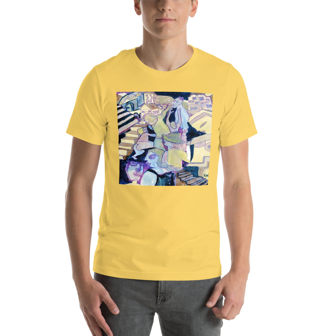 KW Gallery Wearable Art Tee 16 - Winter Sunshine Marketplace