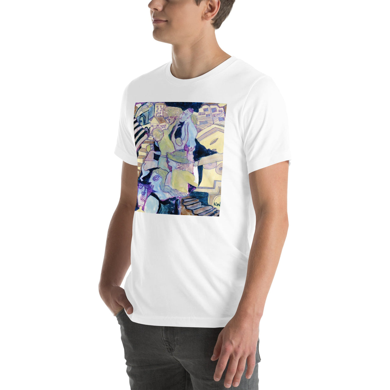 KW Gallery Wearable Art Tee 16 - Winter Sunshine Marketplace