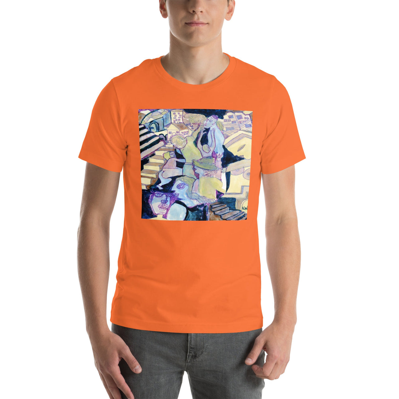 KW Gallery Wearable Art Tee 16 - Winter Sunshine Marketplace
