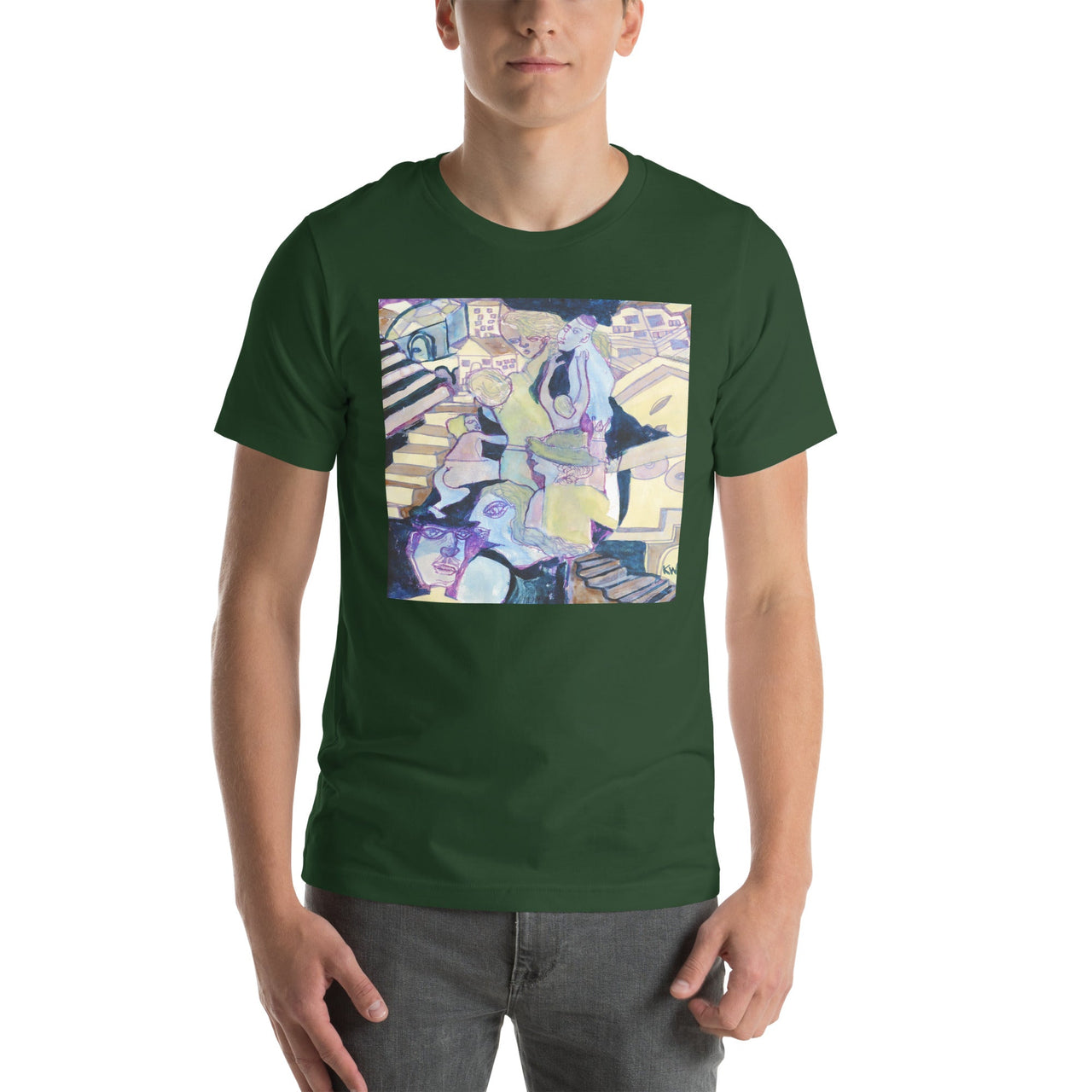 KW Gallery Wearable Art Tee 16 - Winter Sunshine Marketplace