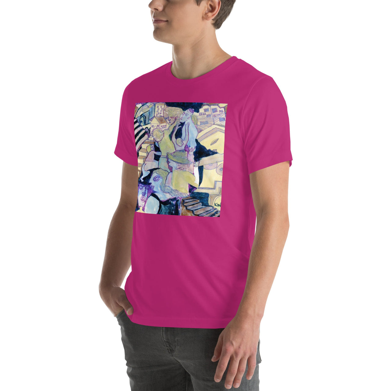KW Gallery Wearable Art Tee 16 - Winter Sunshine Marketplace