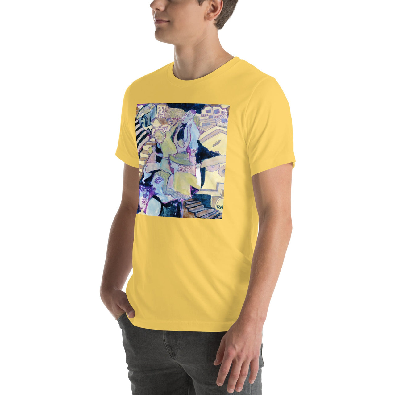 KW Gallery Wearable Art Tee 16 - Winter Sunshine Marketplace