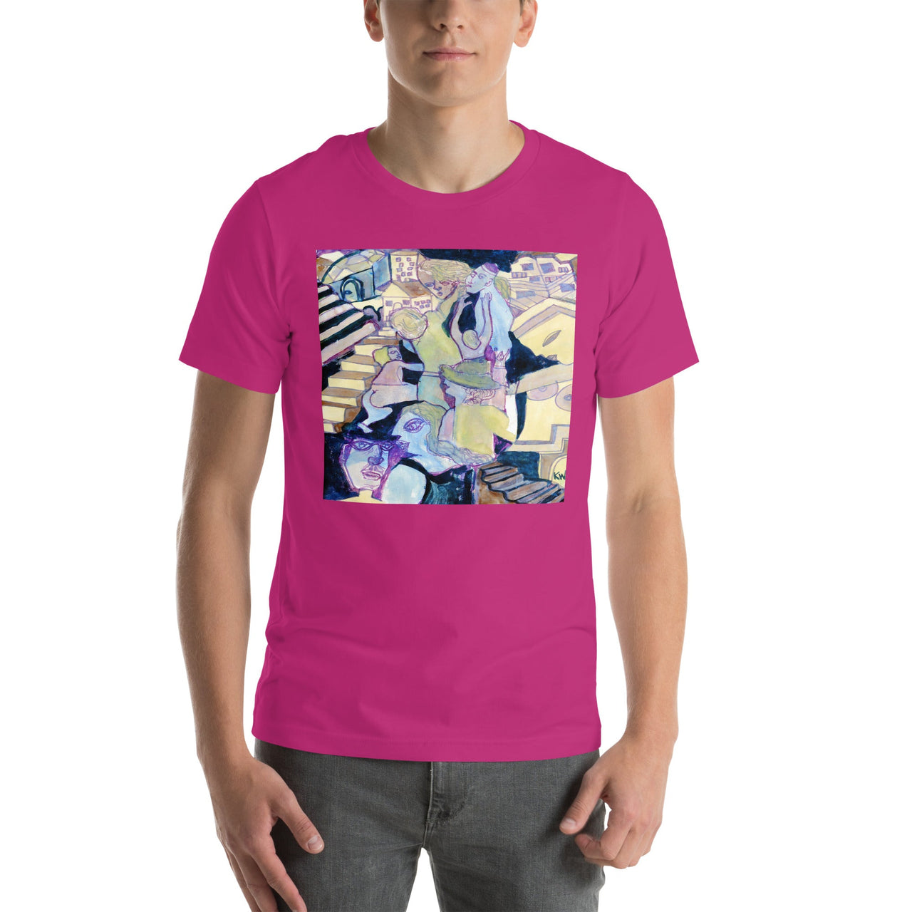 KW Gallery Wearable Art Tee 16 - Winter Sunshine Marketplace