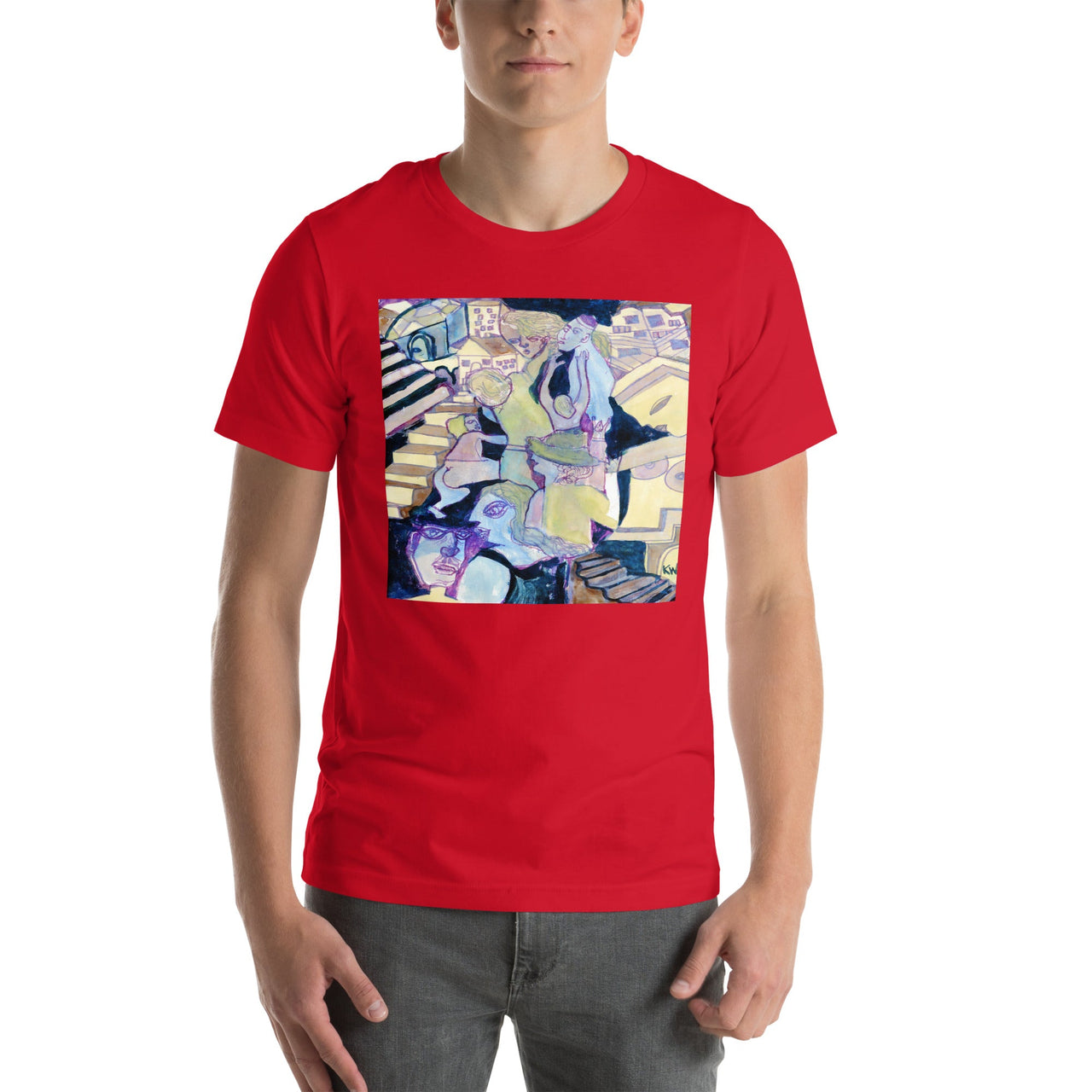 KW Gallery Wearable Art Tee 16 - Winter Sunshine Marketplace