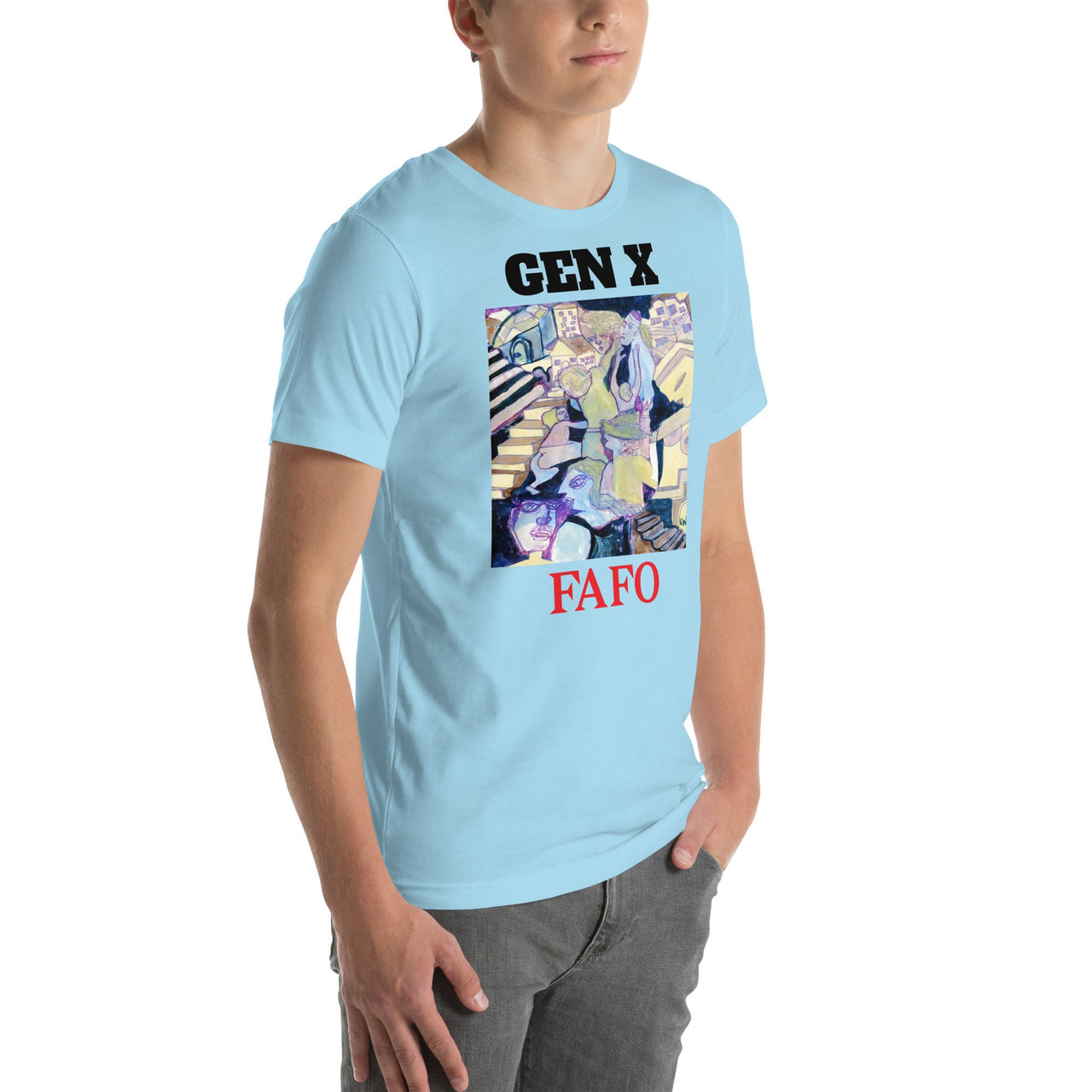 KW Gallery Wearable Art Tee 16 FAFO - Winter Sunshine Marketplace