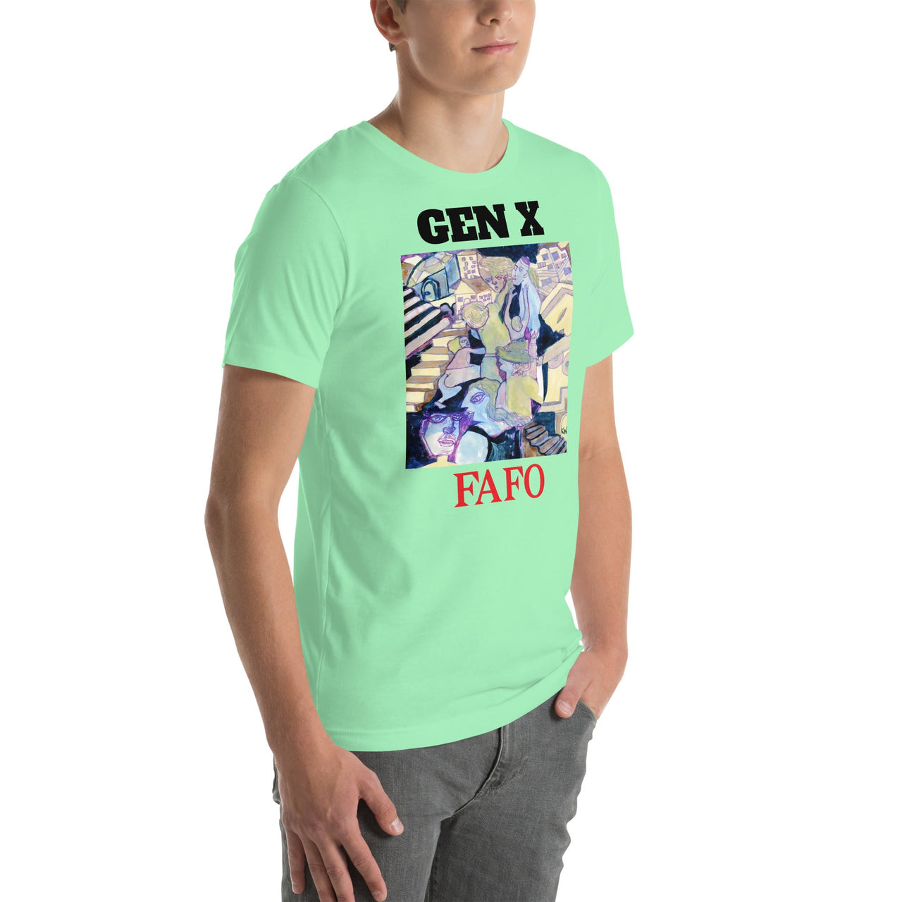 KW Gallery Wearable Art Tee 16 FAFO - Winter Sunshine Marketplace