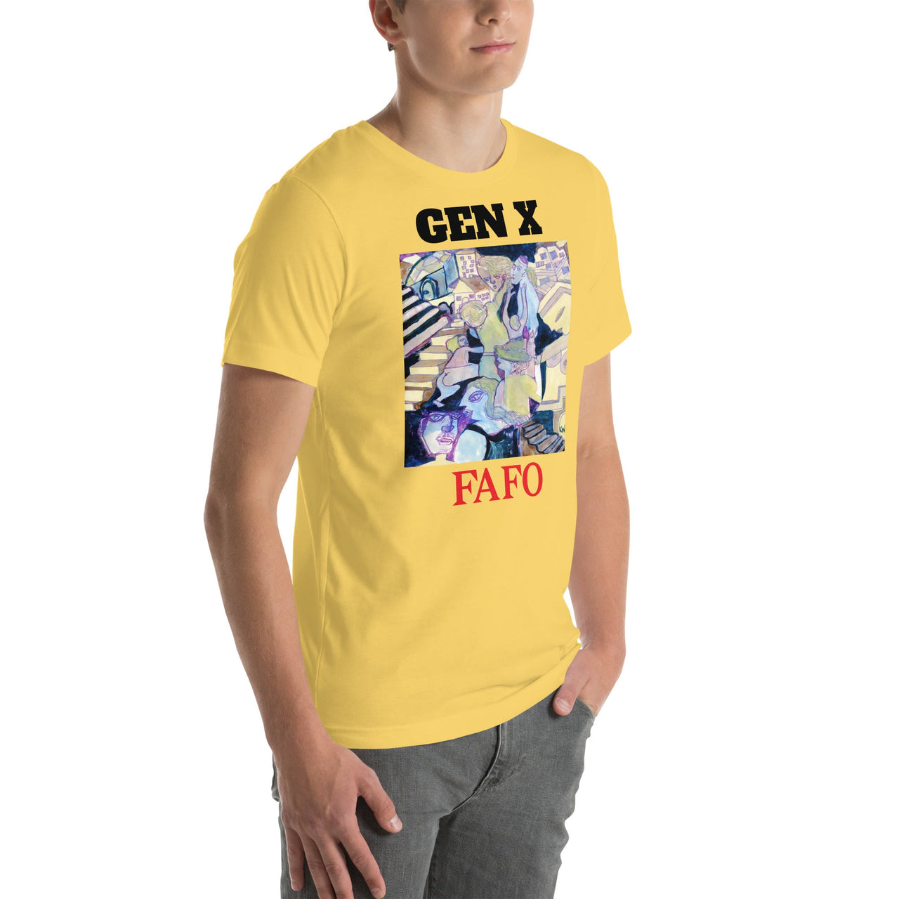 KW Gallery Wearable Art Tee 16 FAFO - Winter Sunshine Marketplace