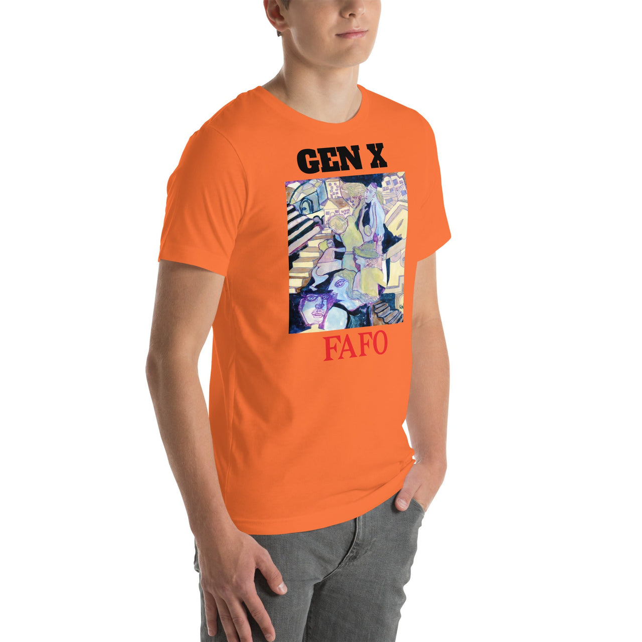 KW Gallery Wearable Art Tee 16 FAFO - Winter Sunshine Marketplace