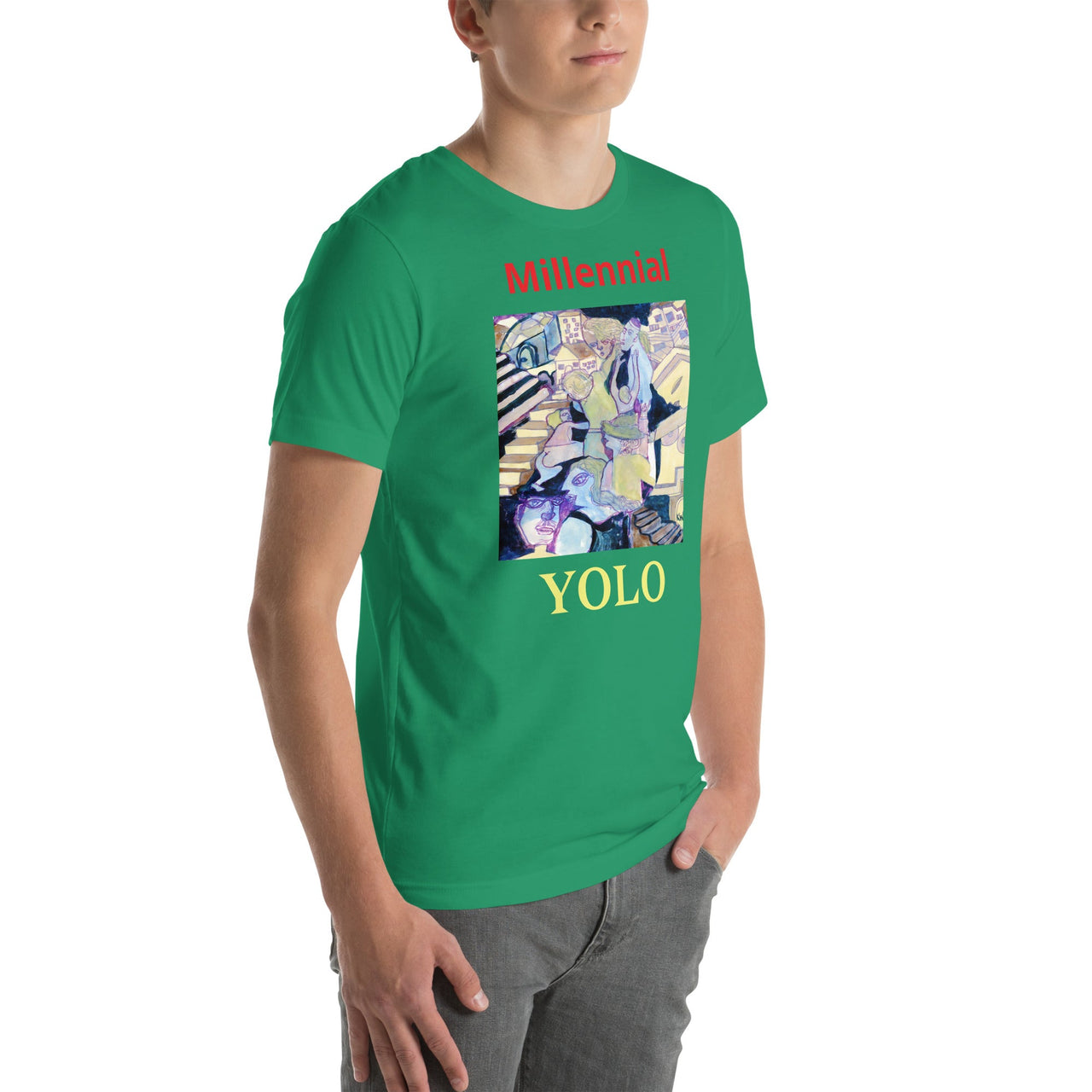 KW Gallery Wearable Art Tee 16 YOLO - Winter Sunshine Marketplace