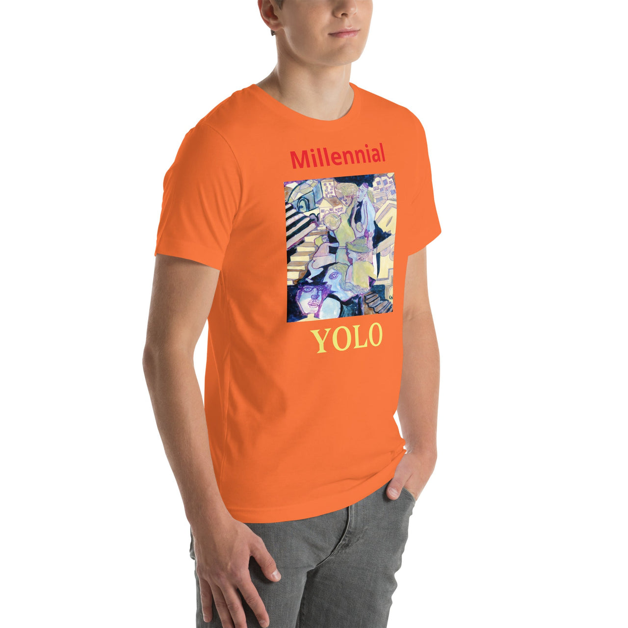 KW Gallery Wearable Art Tee 16 YOLO - Winter Sunshine Marketplace