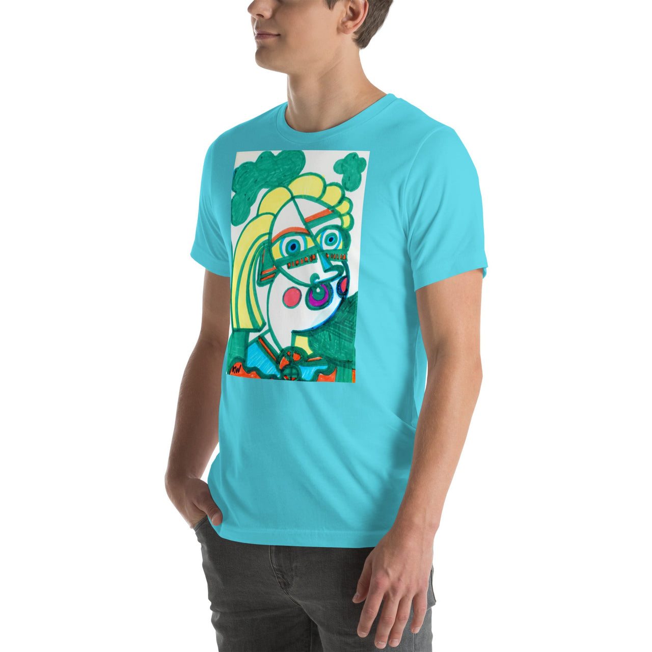 KW Gallery Wearable Art Tee 17 - Winter Sunshine Marketplace