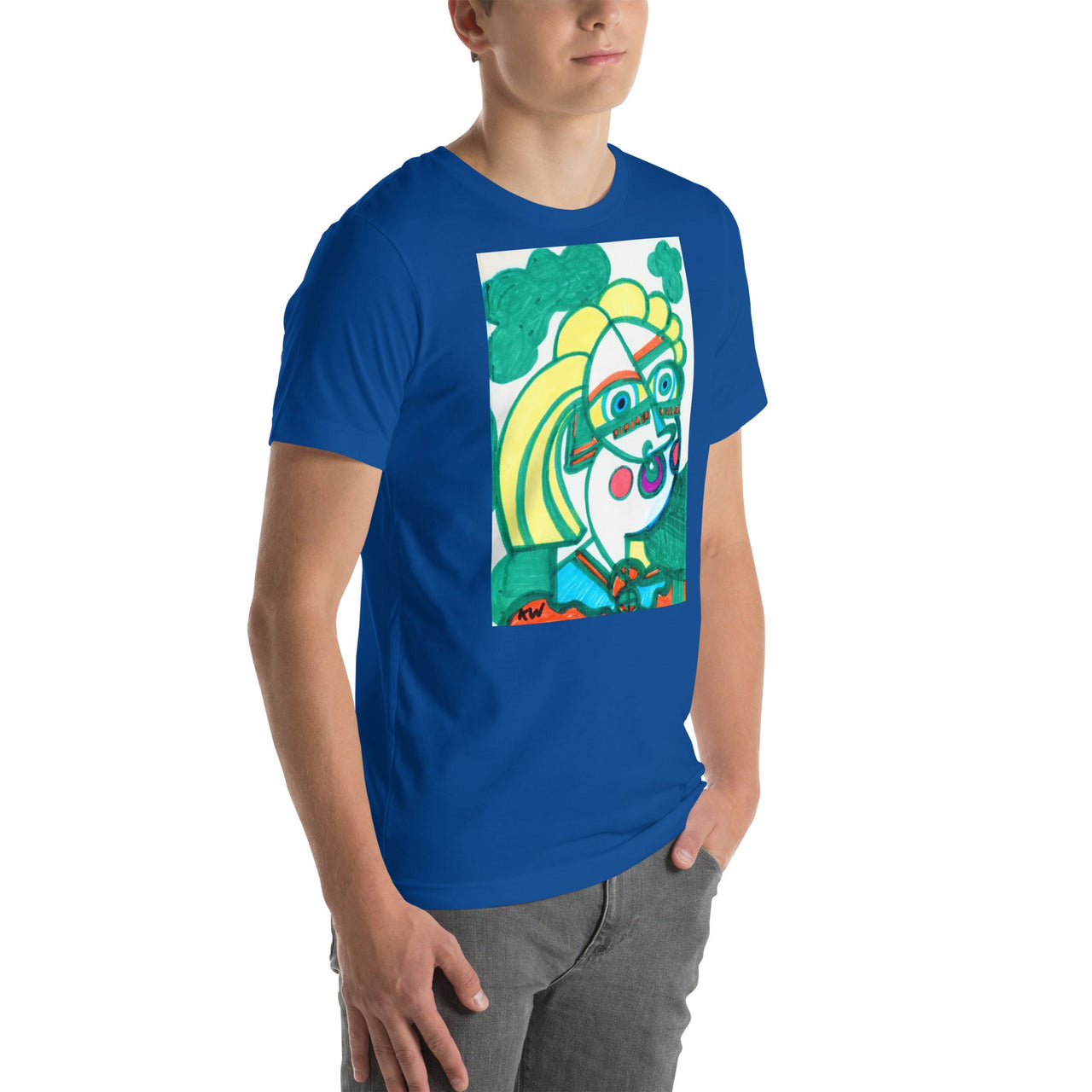 KW Gallery Wearable Art Tee 17 - Winter Sunshine Marketplace