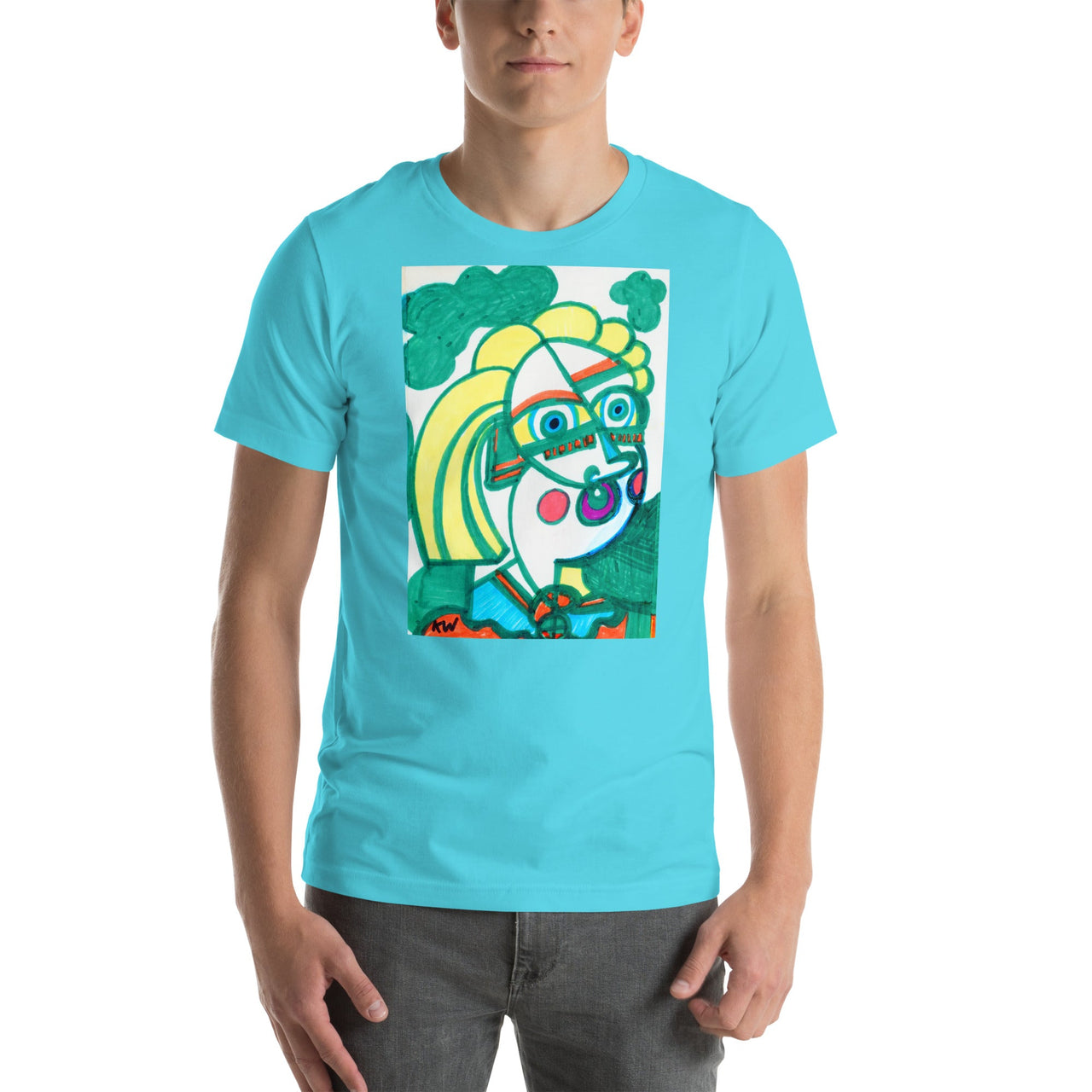 KW Gallery Wearable Art Tee 17 - Winter Sunshine Marketplace