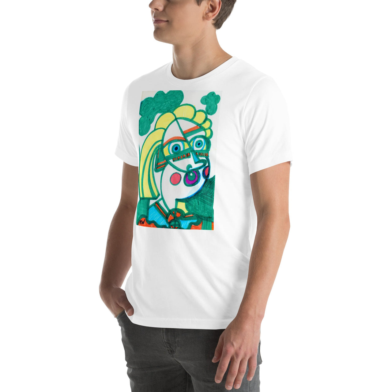 KW Gallery Wearable Art Tee 17 - Winter Sunshine Marketplace