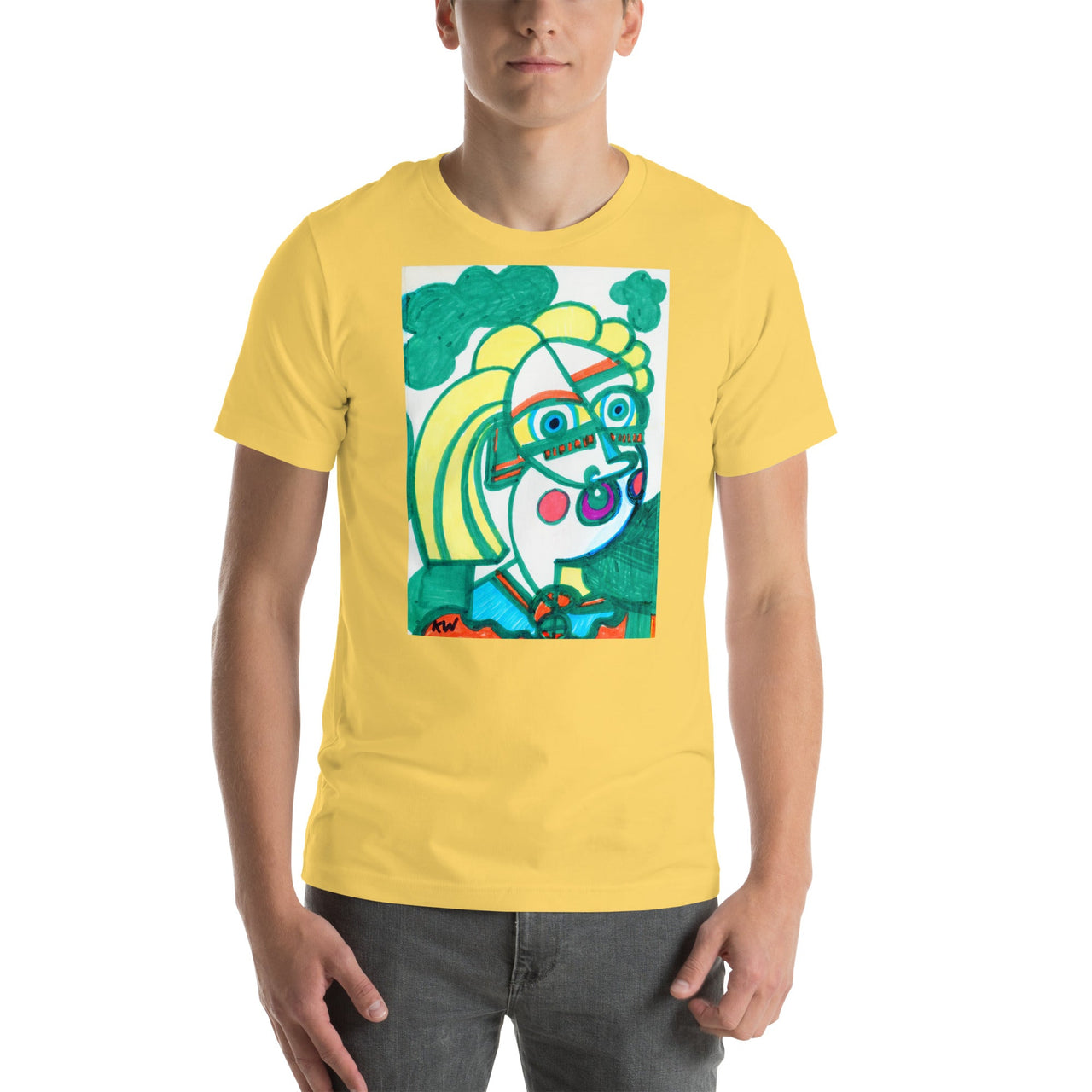 KW Gallery Wearable Art Tee 17 - Winter Sunshine Marketplace