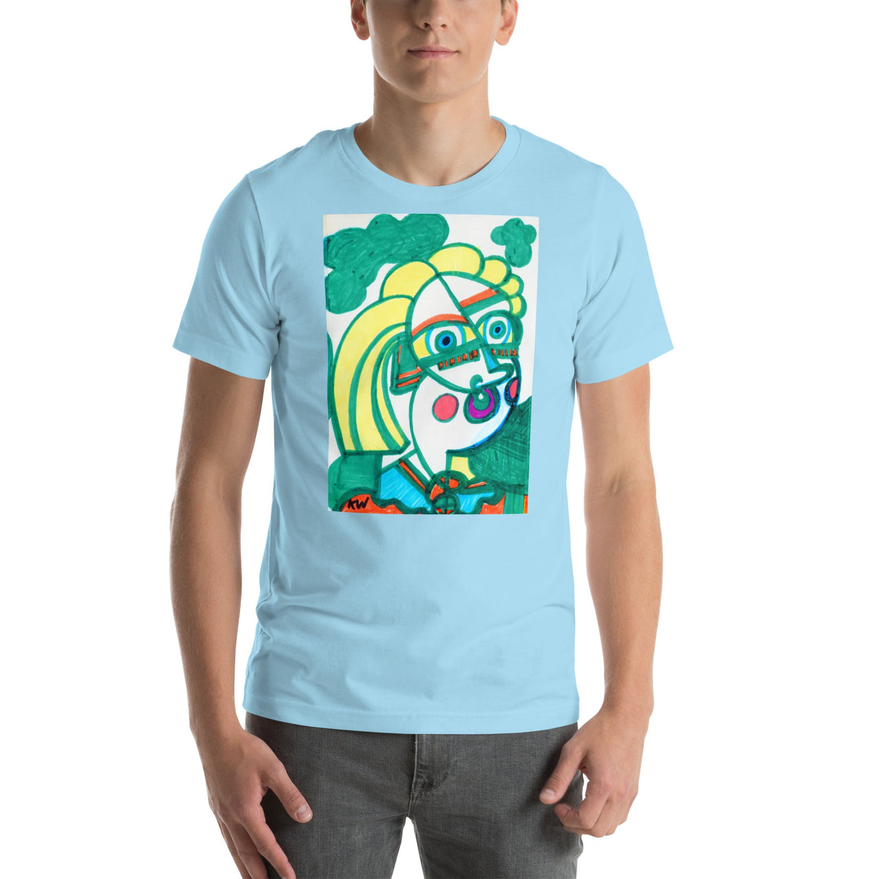 KW Gallery Wearable Art Tee 17 - Winter Sunshine Marketplace