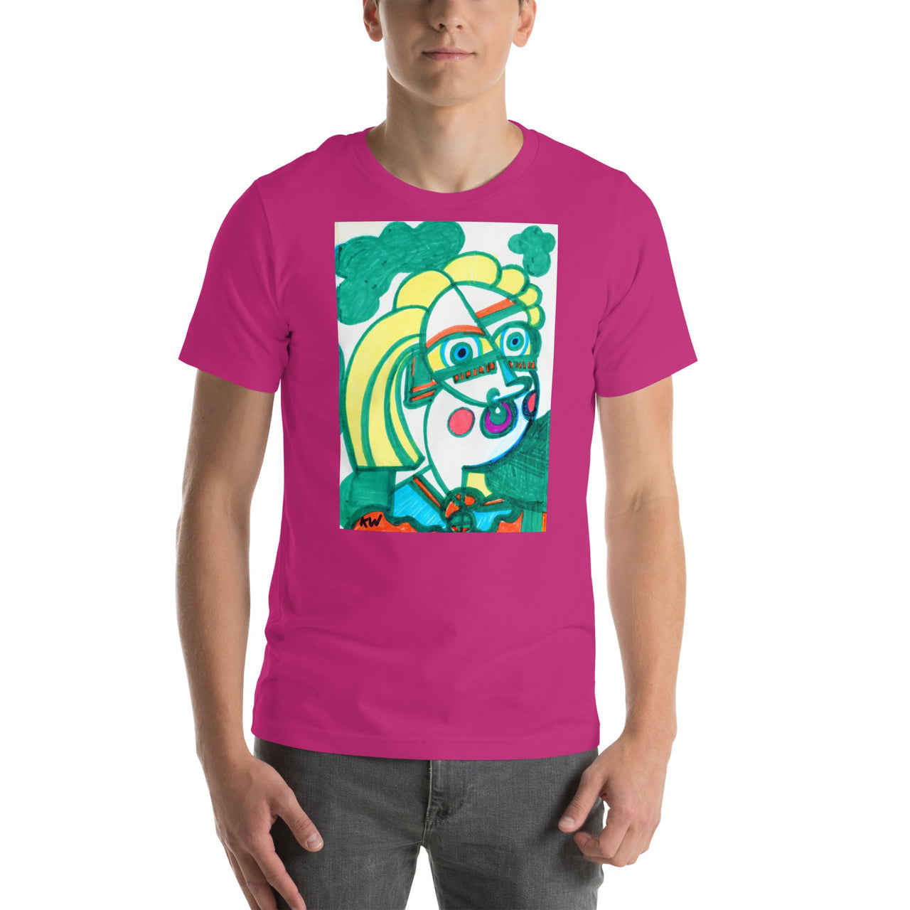 KW Gallery Wearable Art Tee 17 - Winter Sunshine Marketplace