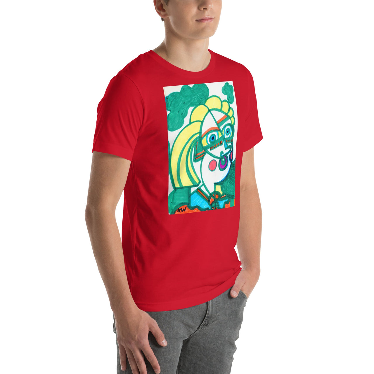 KW Gallery Wearable Art Tee 17 - Winter Sunshine Marketplace