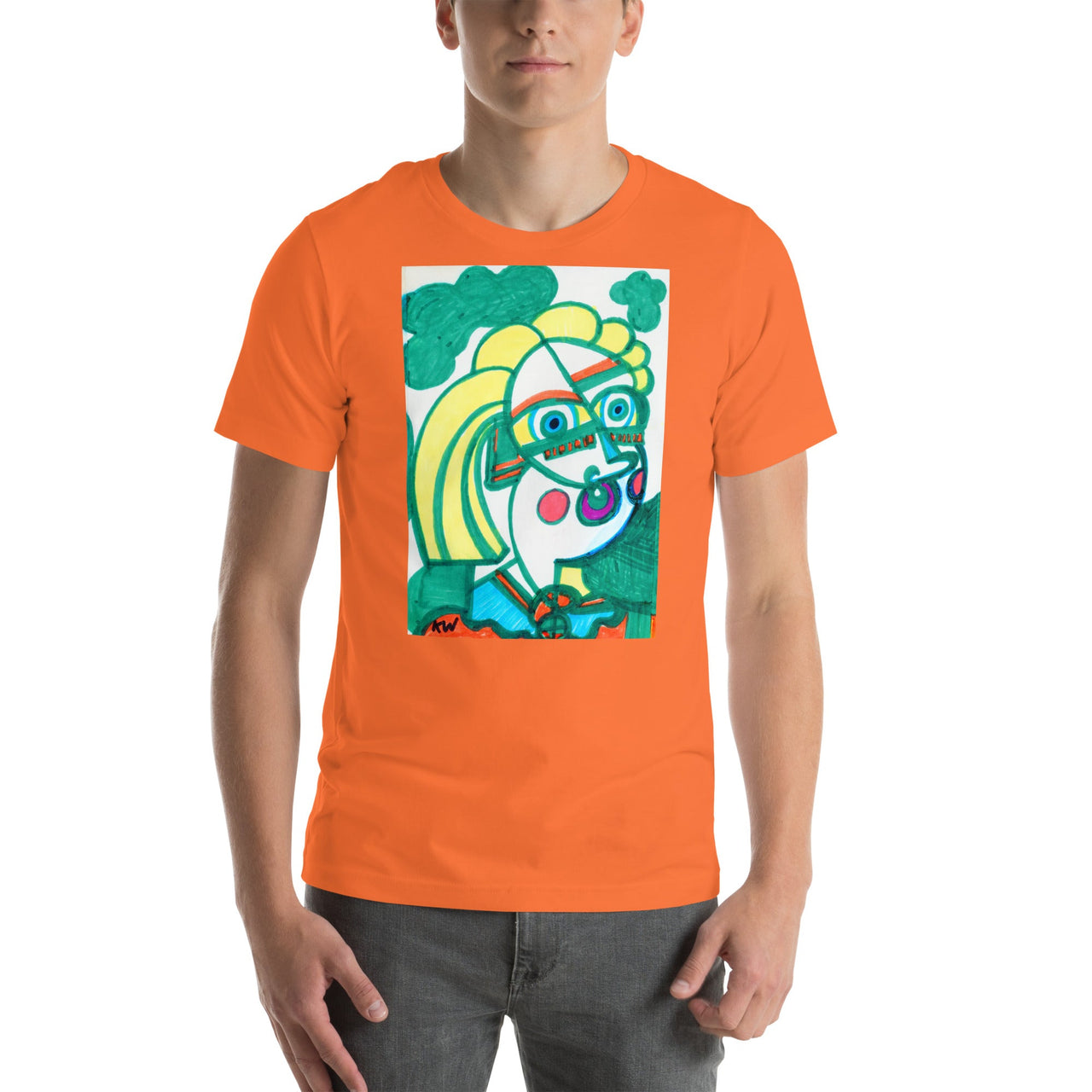 KW Gallery Wearable Art Tee 17 - Winter Sunshine Marketplace