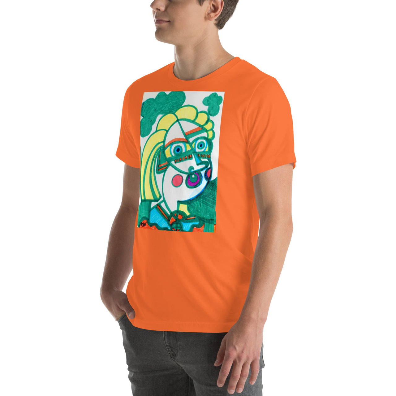 KW Gallery Wearable Art Tee 17 - Winter Sunshine Marketplace