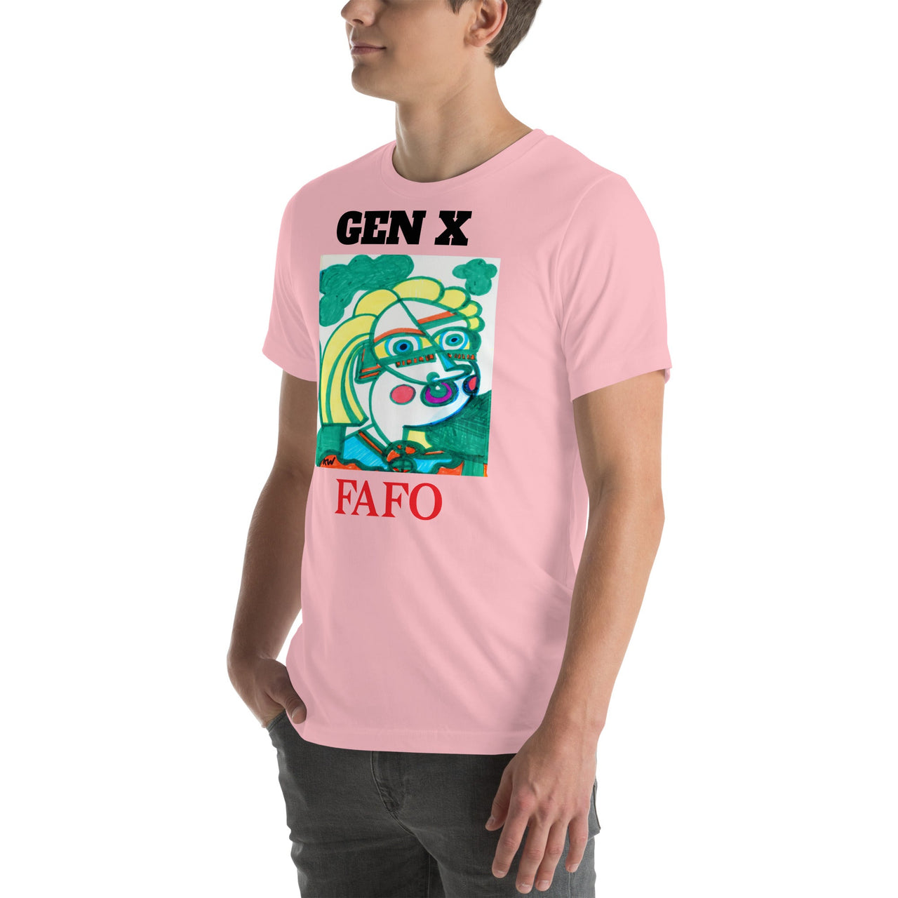 KW Gallery Wearable Art Tee 17 FAFO - Winter Sunshine Marketplace