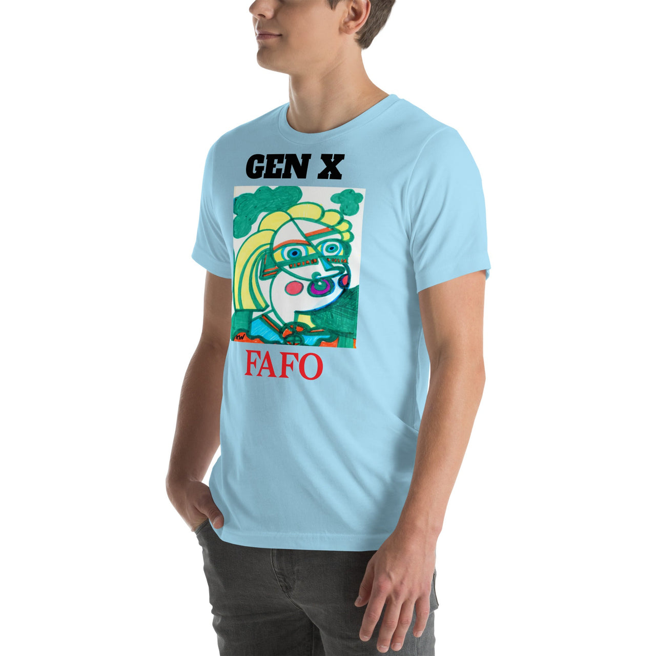 KW Gallery Wearable Art Tee 17 FAFO - Winter Sunshine Marketplace