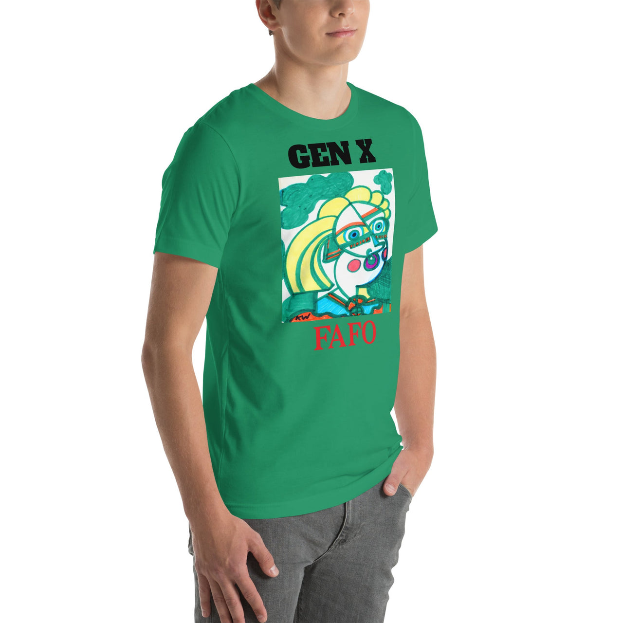 KW Gallery Wearable Art Tee 17 FAFO - Winter Sunshine Marketplace