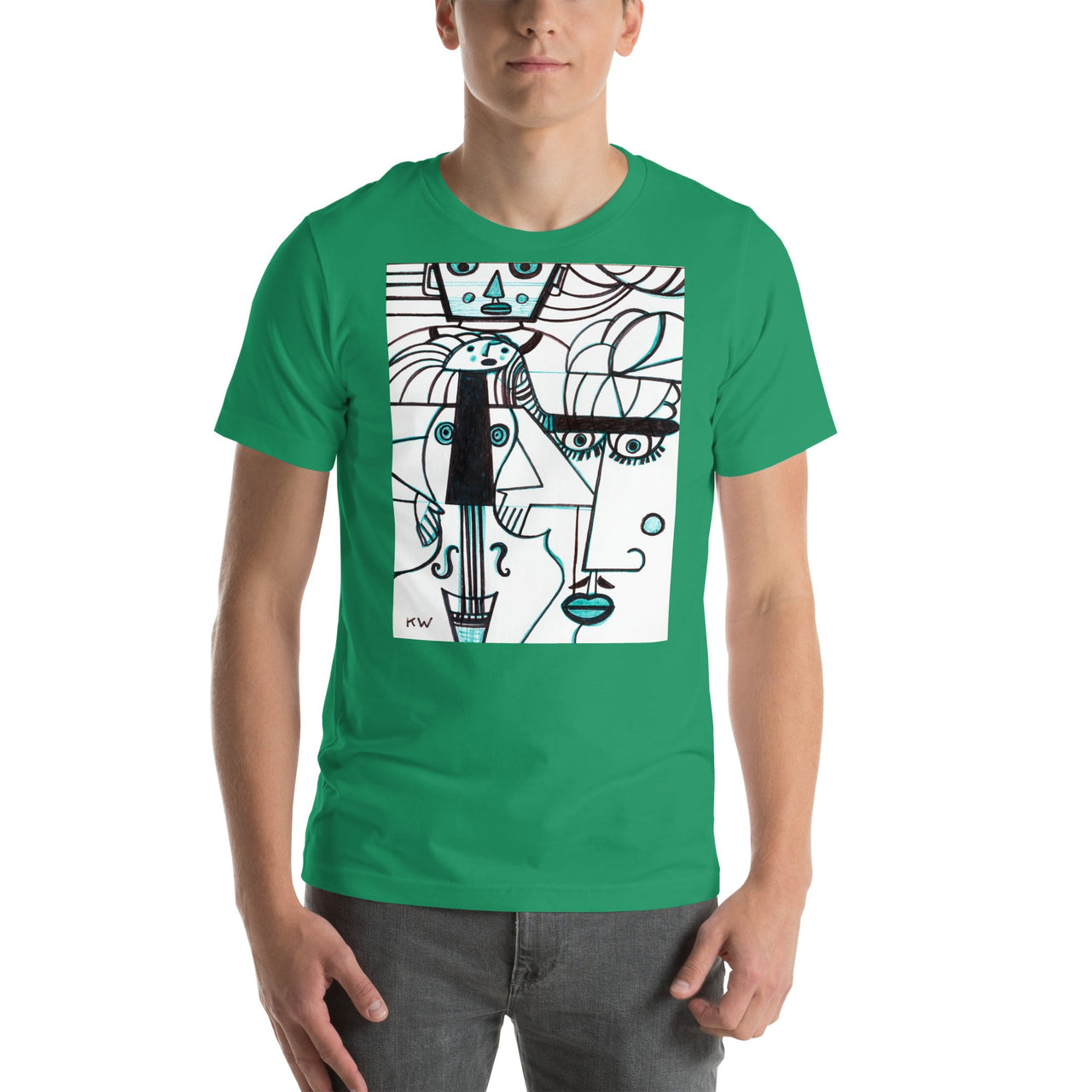 KW Gallery Wearable Art Tee 18 - Winter Sunshine Marketplace