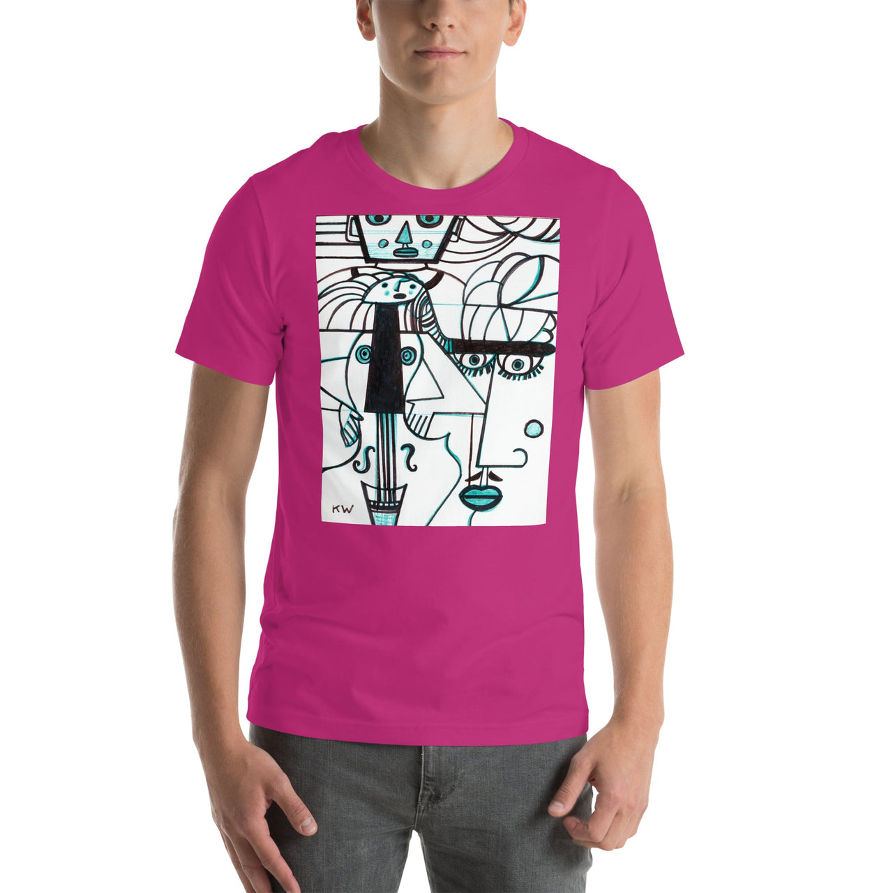 KW Gallery Wearable Art Tee 18 - Winter Sunshine Marketplace