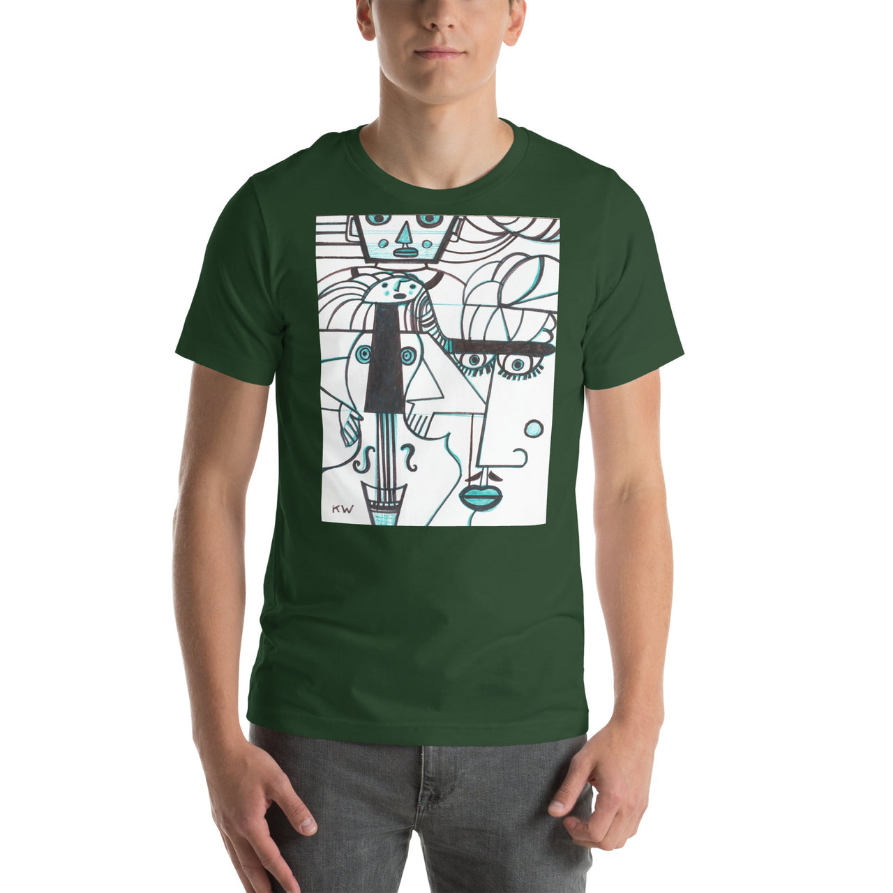 KW Gallery Wearable Art Tee 18 - Winter Sunshine Marketplace