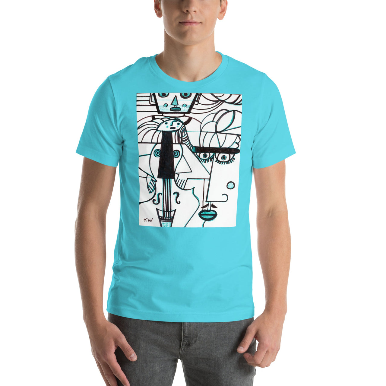 KW Gallery Wearable Art Tee 18 - Winter Sunshine Marketplace