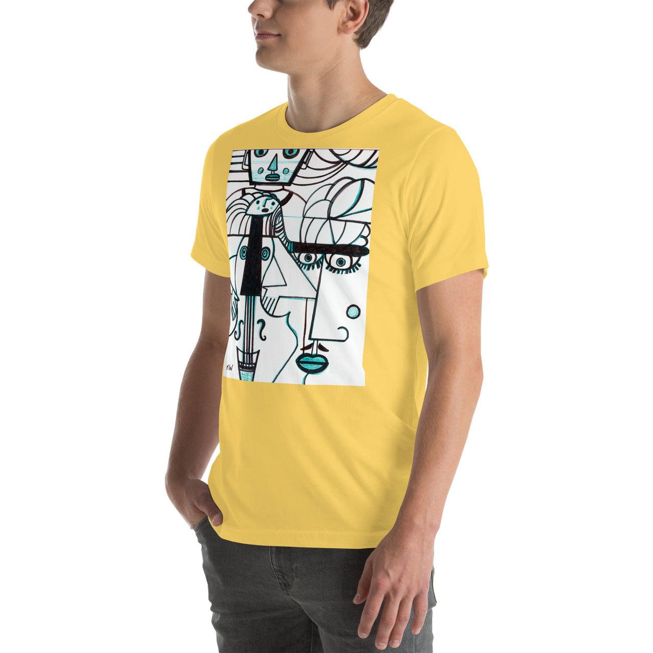 KW Gallery Wearable Art Tee 18 - Winter Sunshine Marketplace