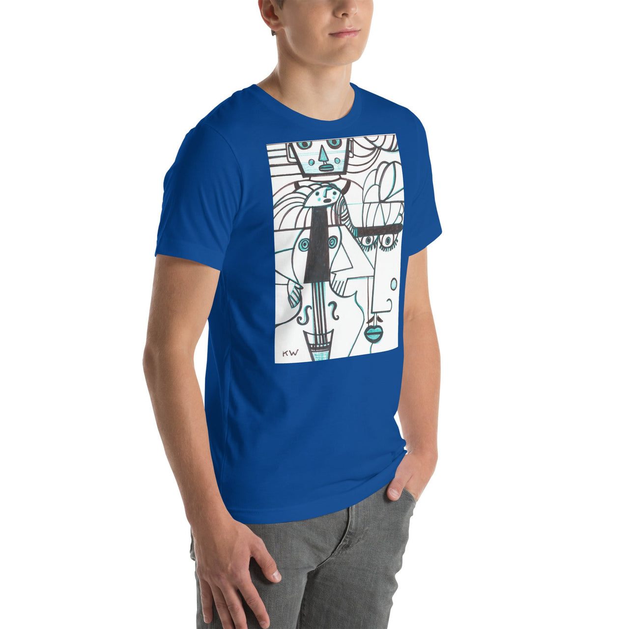 KW Gallery Wearable Art Tee 18 - Winter Sunshine Marketplace