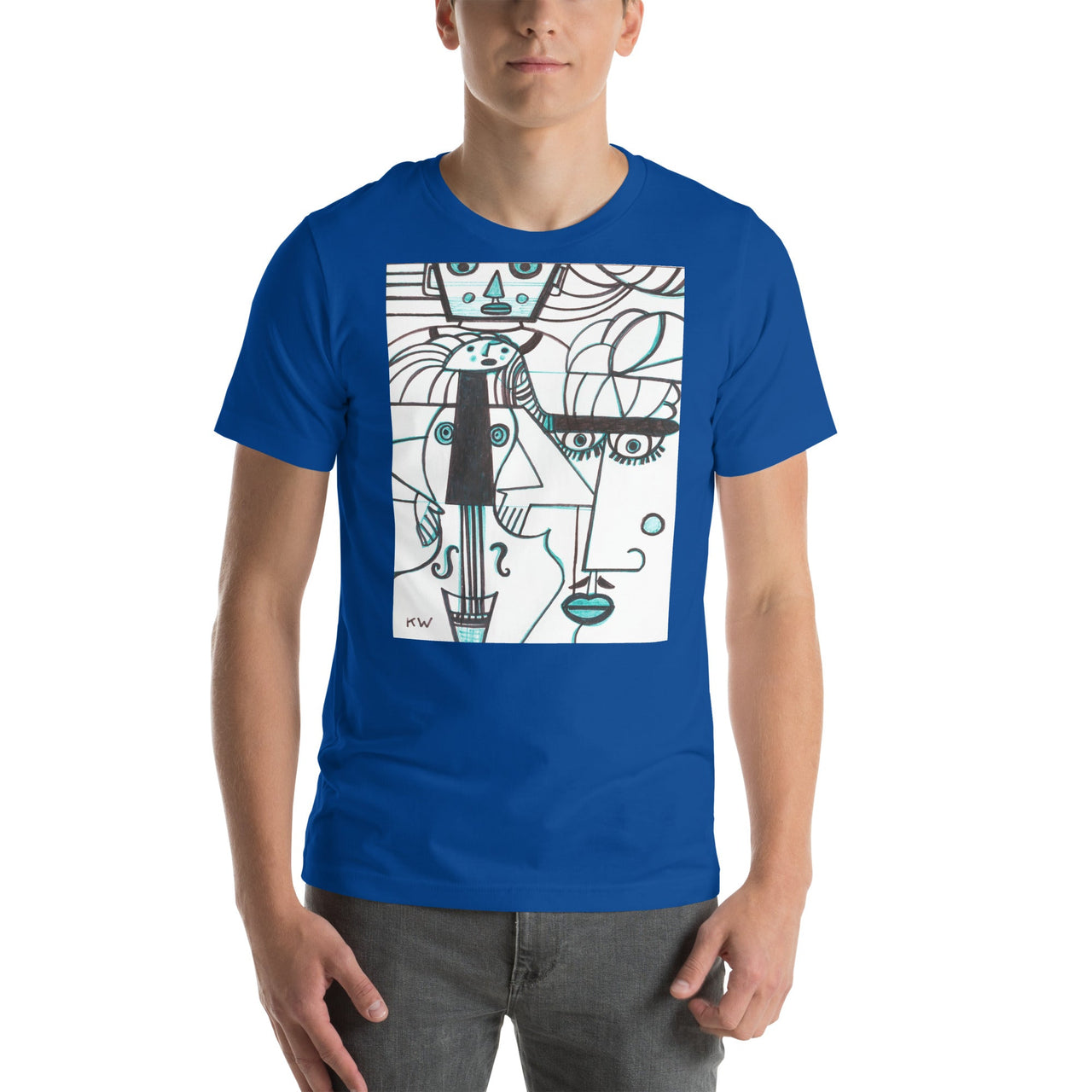 KW Gallery Wearable Art Tee 18 - Winter Sunshine Marketplace