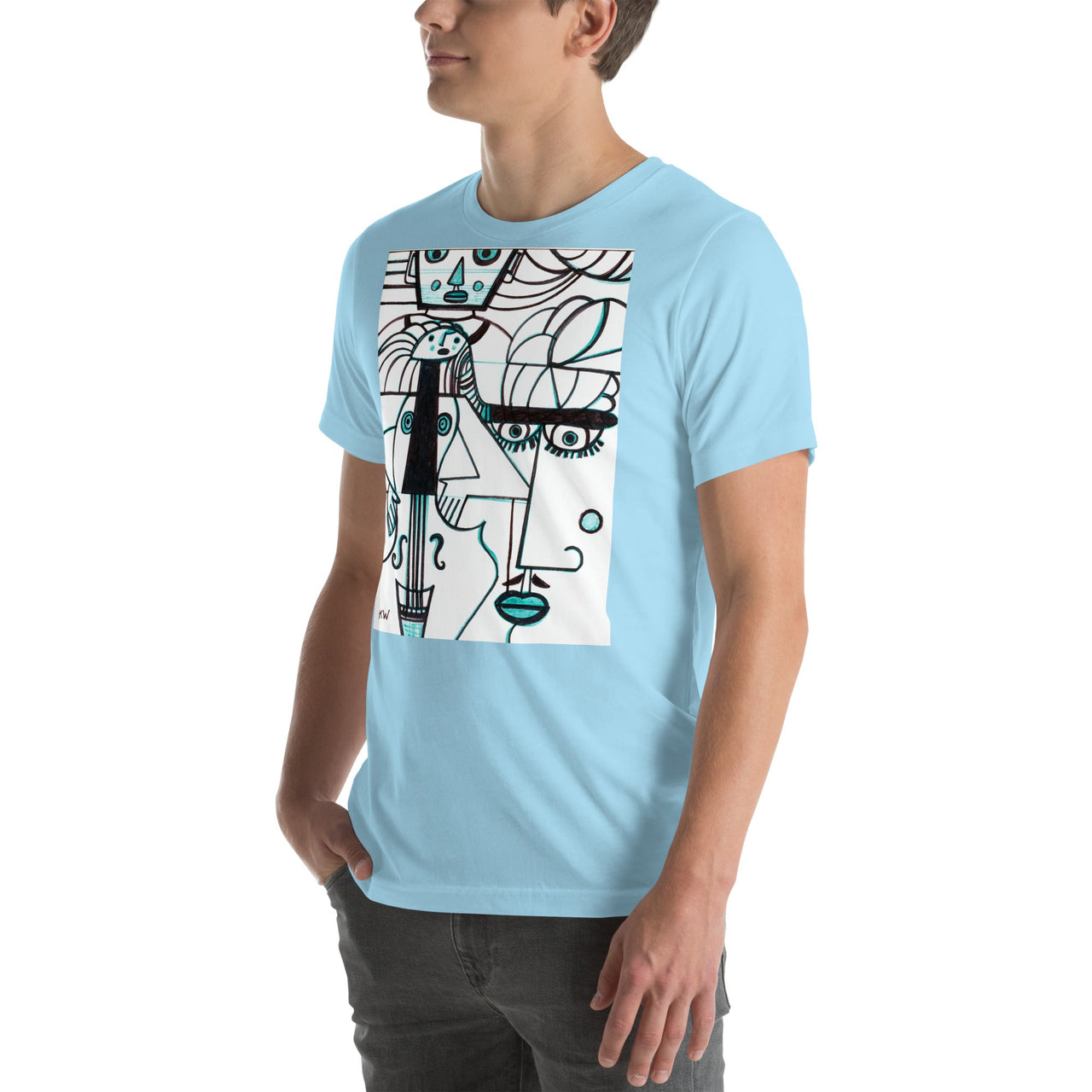 KW Gallery Wearable Art Tee 18 - Winter Sunshine Marketplace