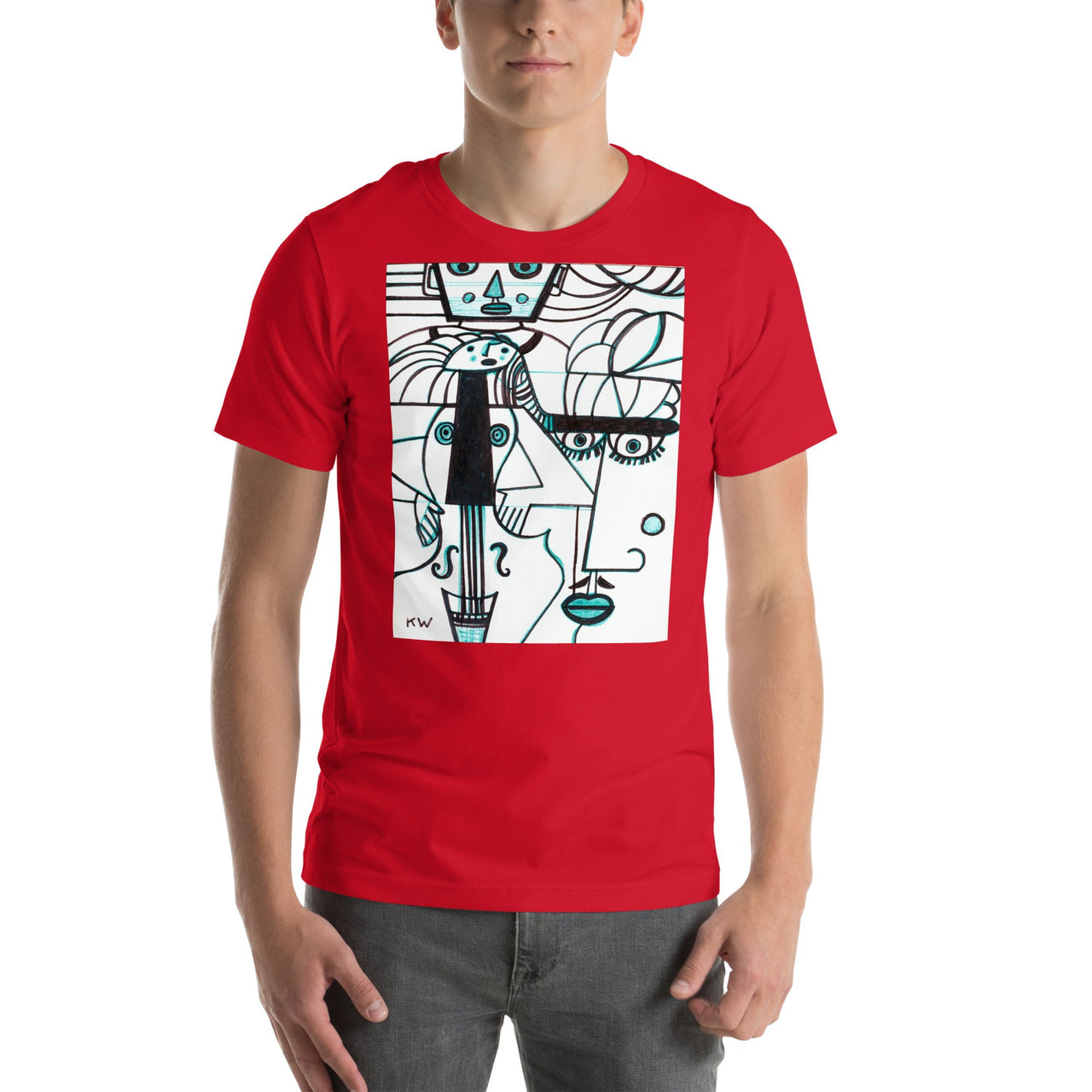 KW Gallery Wearable Art Tee 18 - Winter Sunshine Marketplace