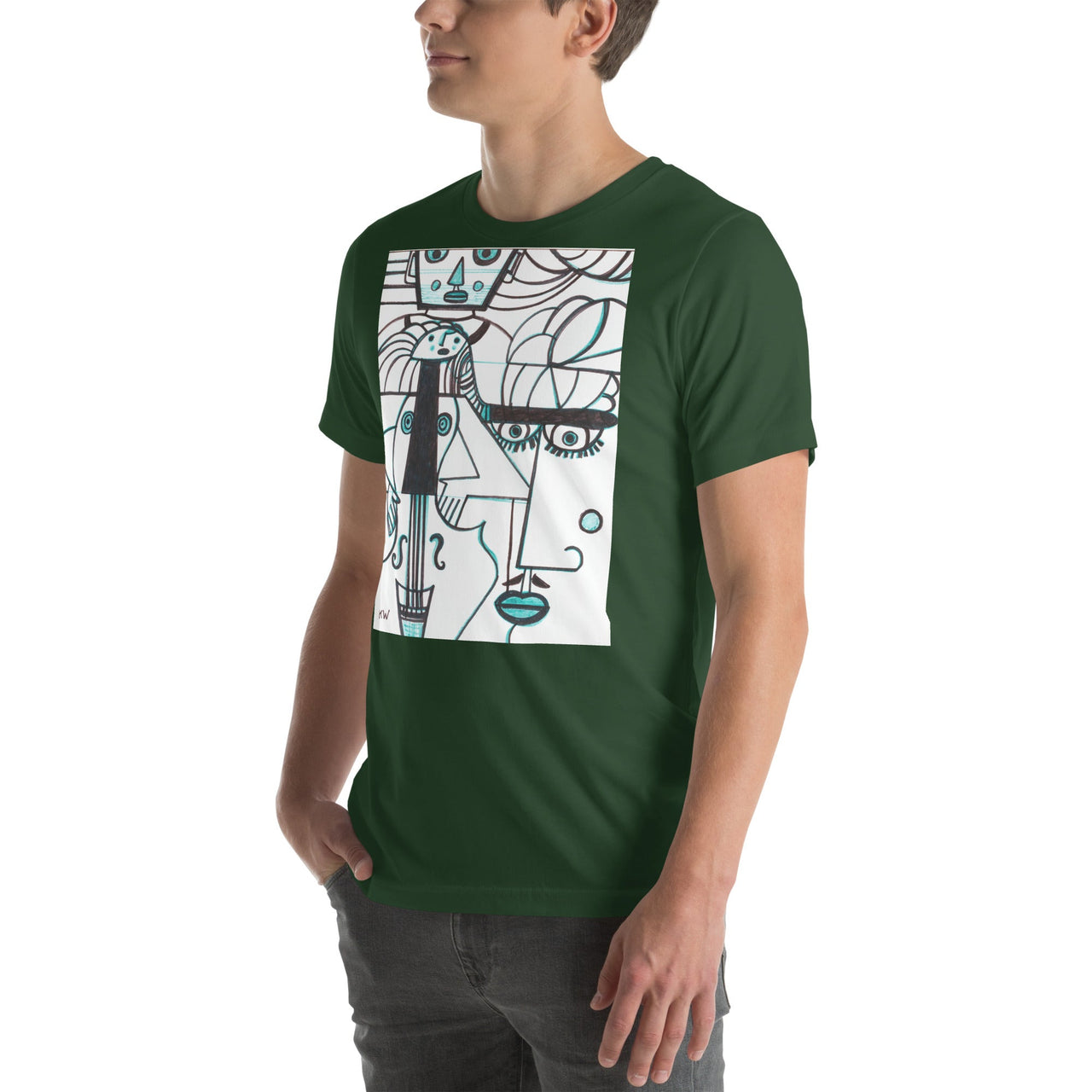 KW Gallery Wearable Art Tee 18 - Winter Sunshine Marketplace