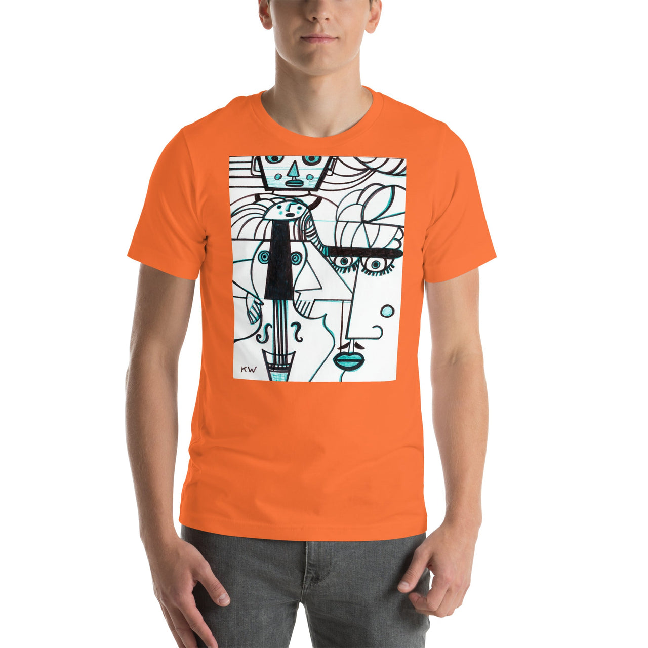 KW Gallery Wearable Art Tee 18 - Winter Sunshine Marketplace