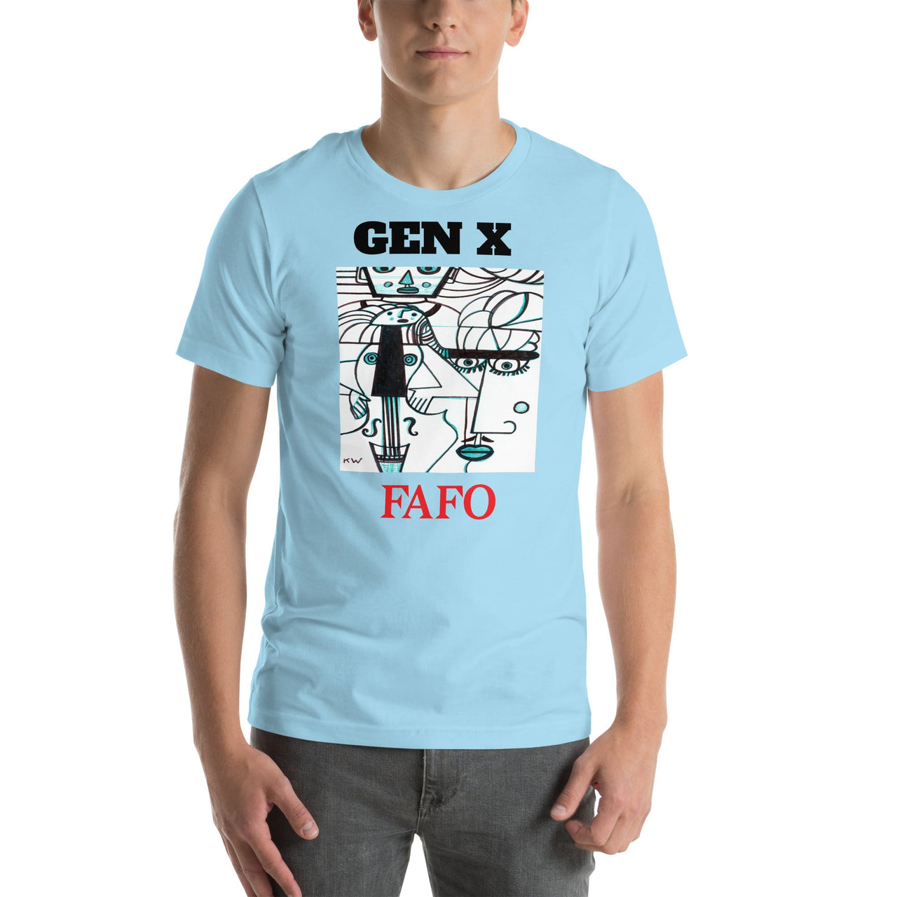 KW Gallery Wearable Art Tee 18 FAFO - Winter Sunshine Marketplace