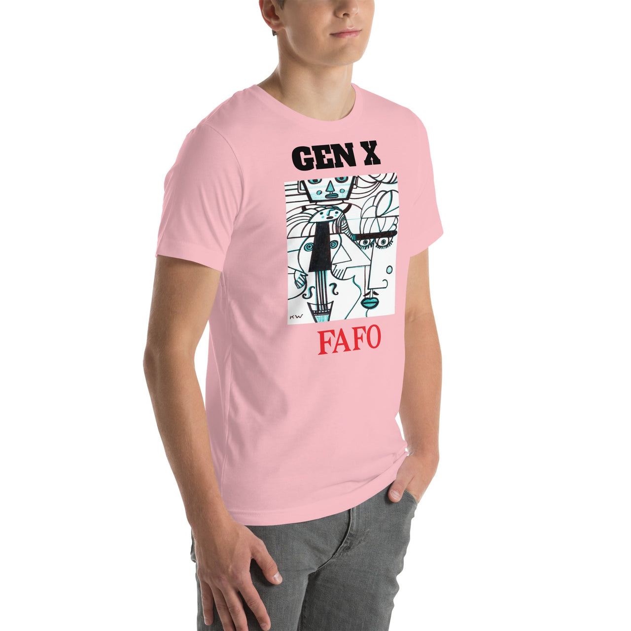 KW Gallery Wearable Art Tee 18 FAFO - Winter Sunshine Marketplace